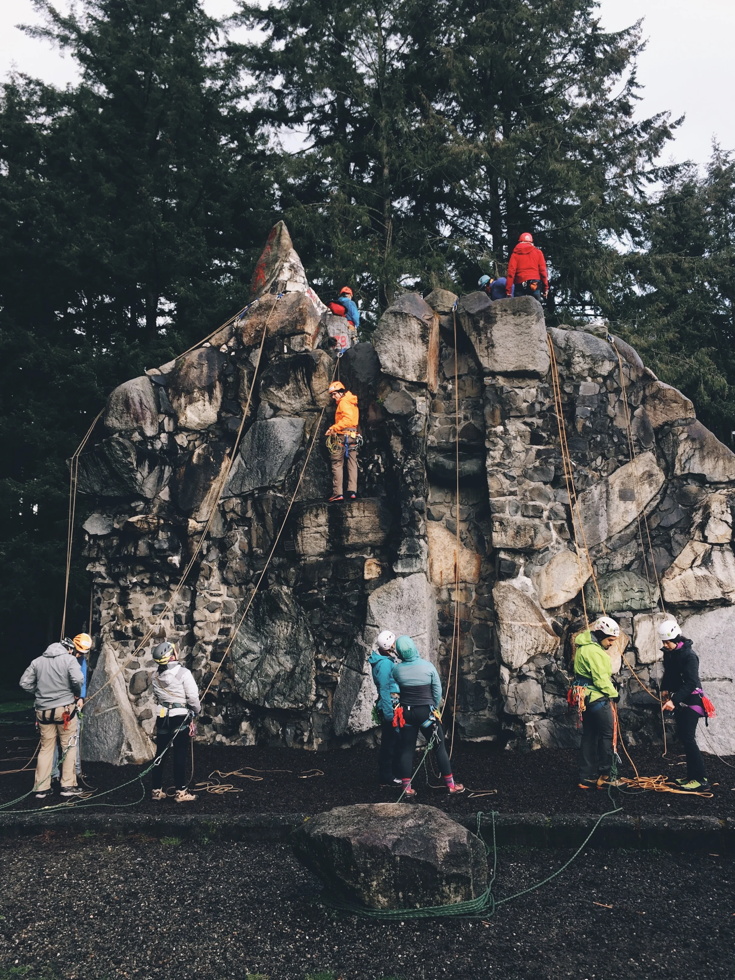 Spire Rock, what a scary place.