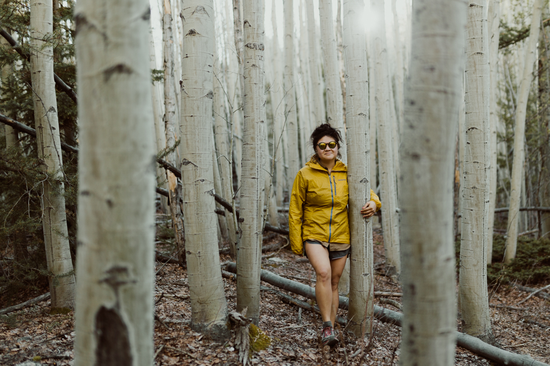 Patagonia Alpine Houdini jacket in CO. Photo by: Nate/Meg