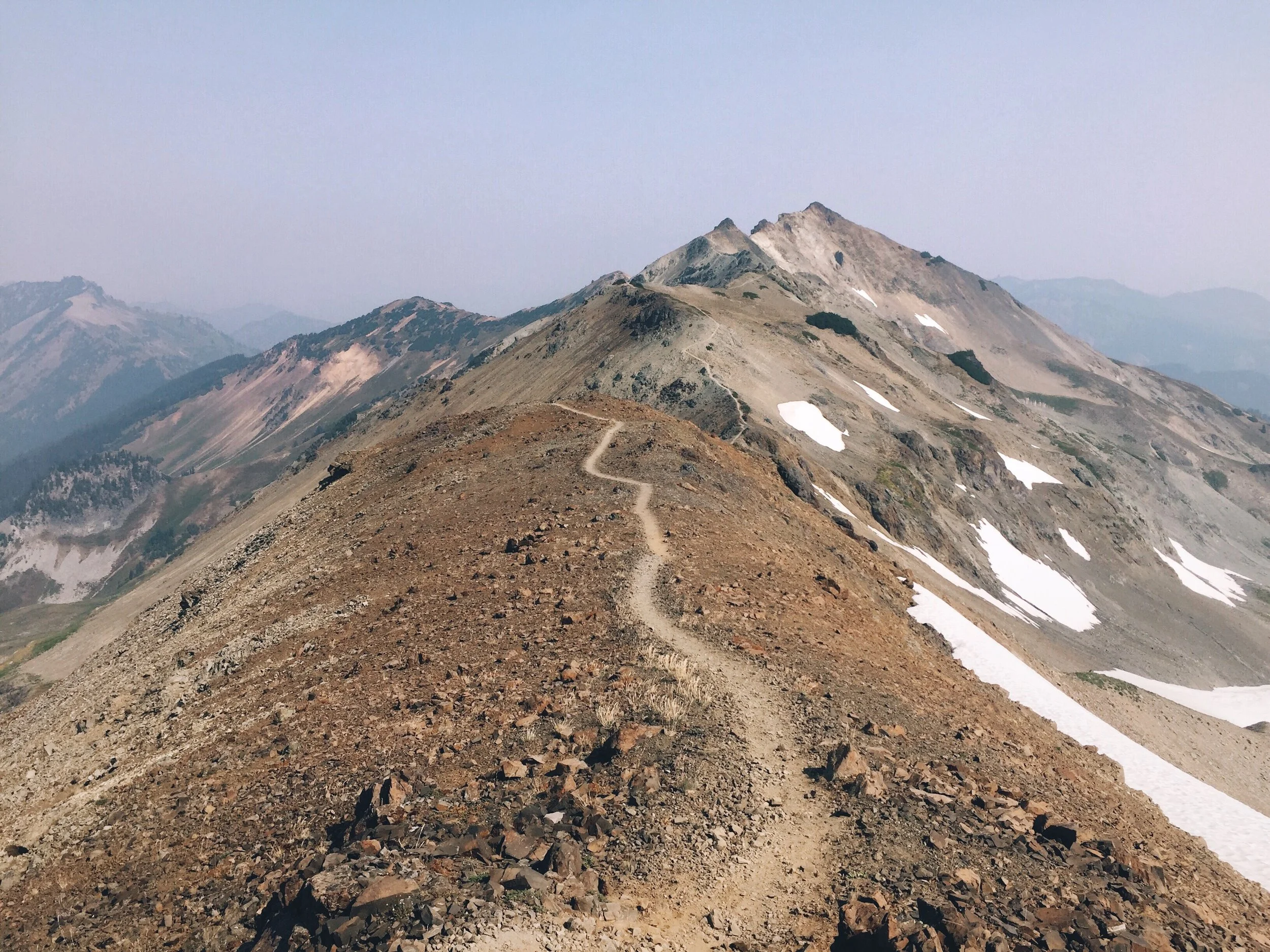 heading down the edge