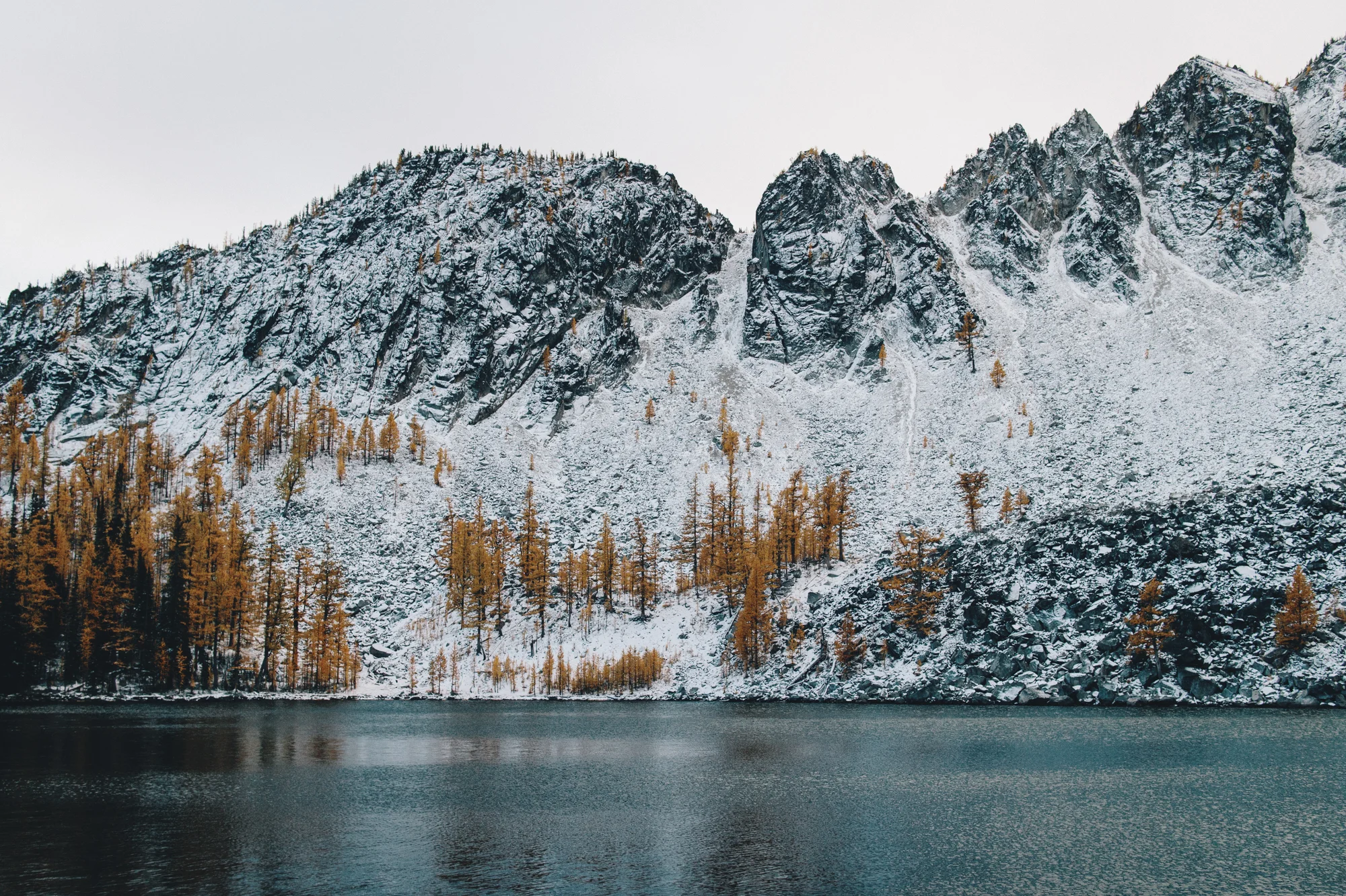 Sept 2017, Got to see some larches back in the north cascades two weeks after I got home.