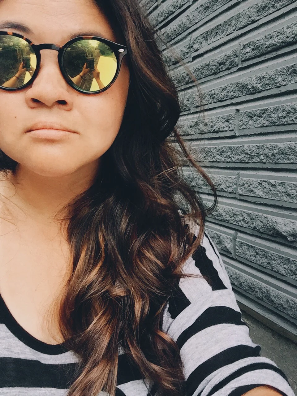 That was the end of our class, and I rewarded myself with a new balyage! Thanks Dani! Perfect timing for a "good hair day selfie."