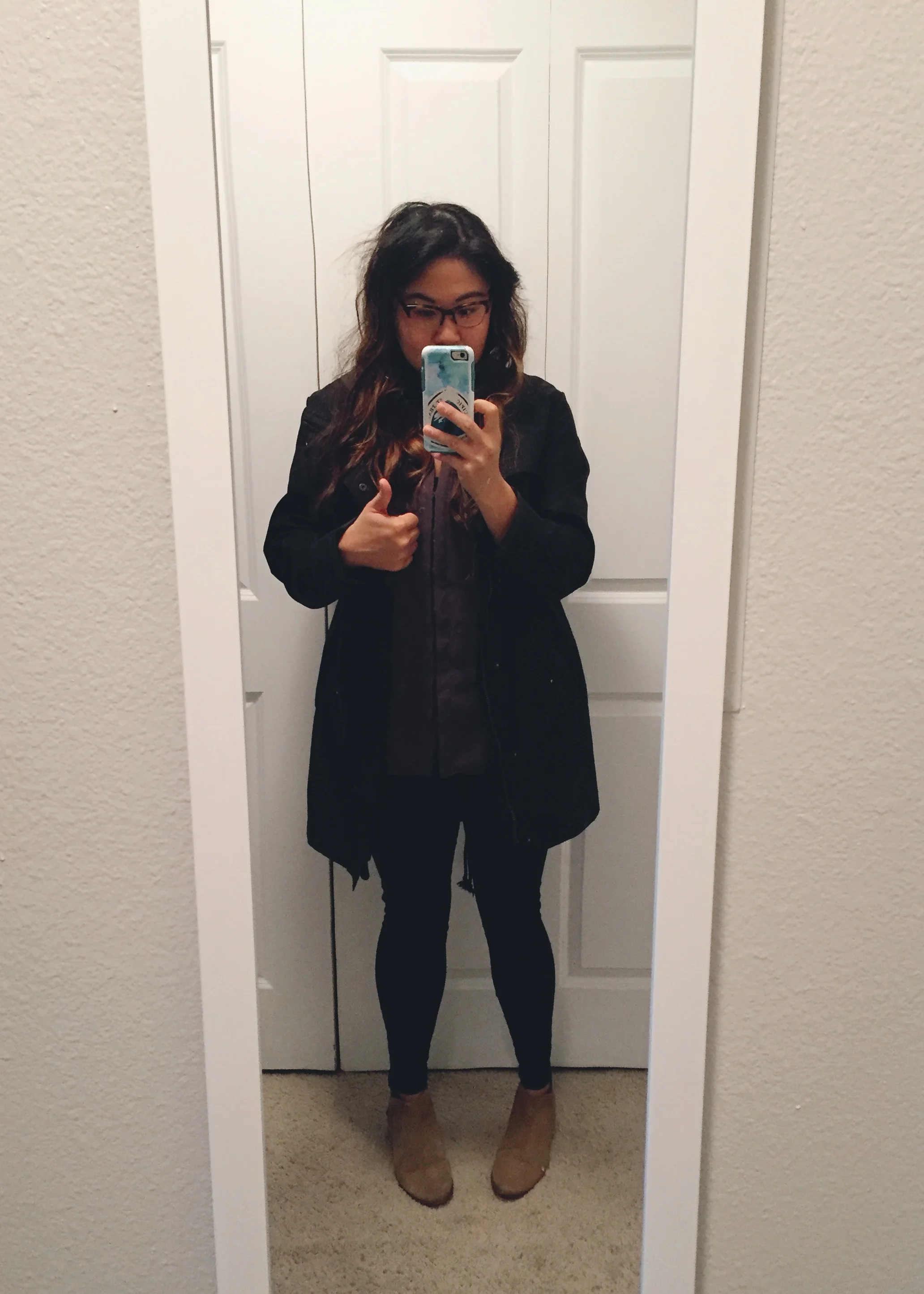 I made myself look somewhat presentable for inteviews that didn't go anywhere.