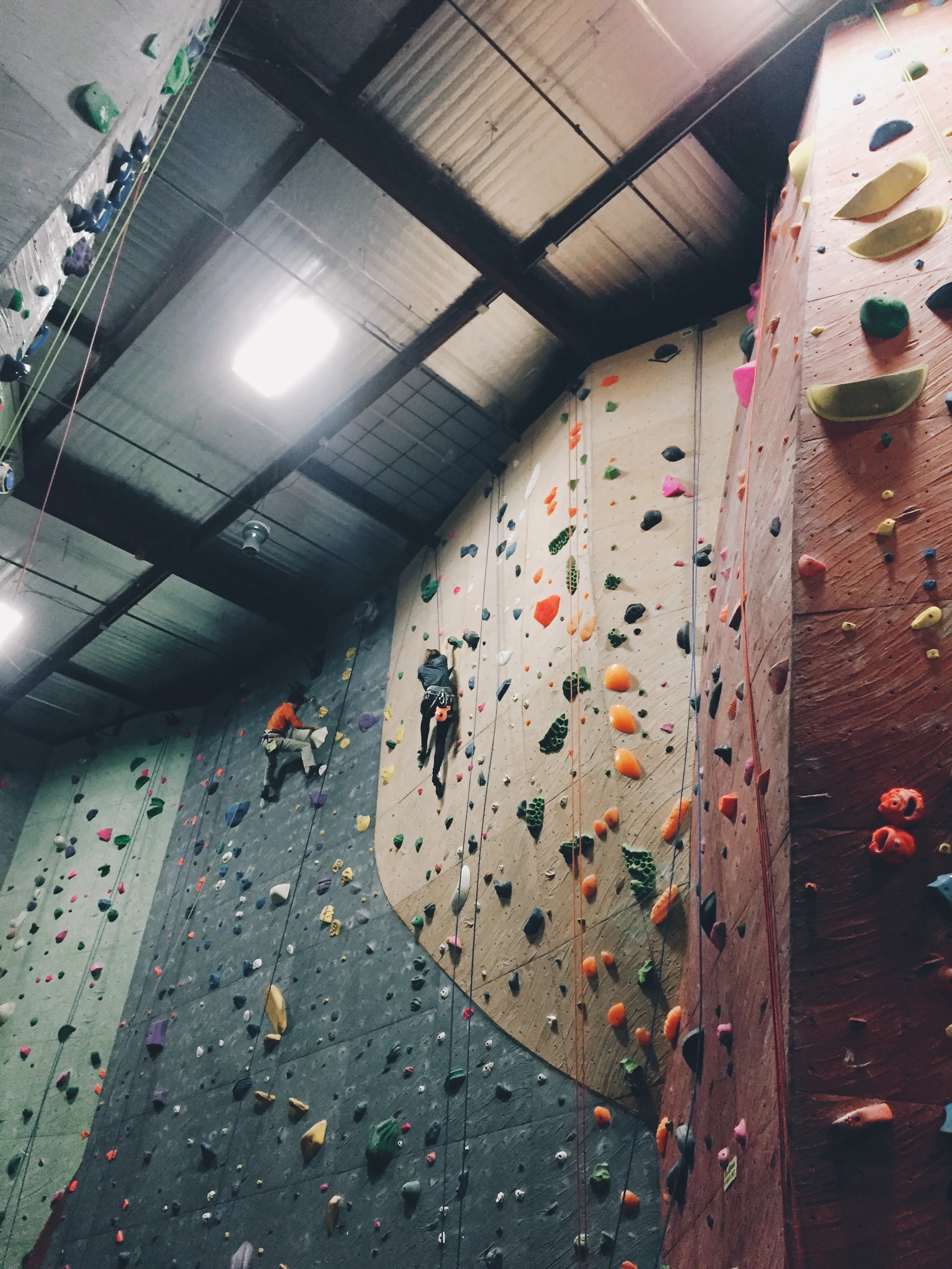 Went climbing for the first time since the Tooth.