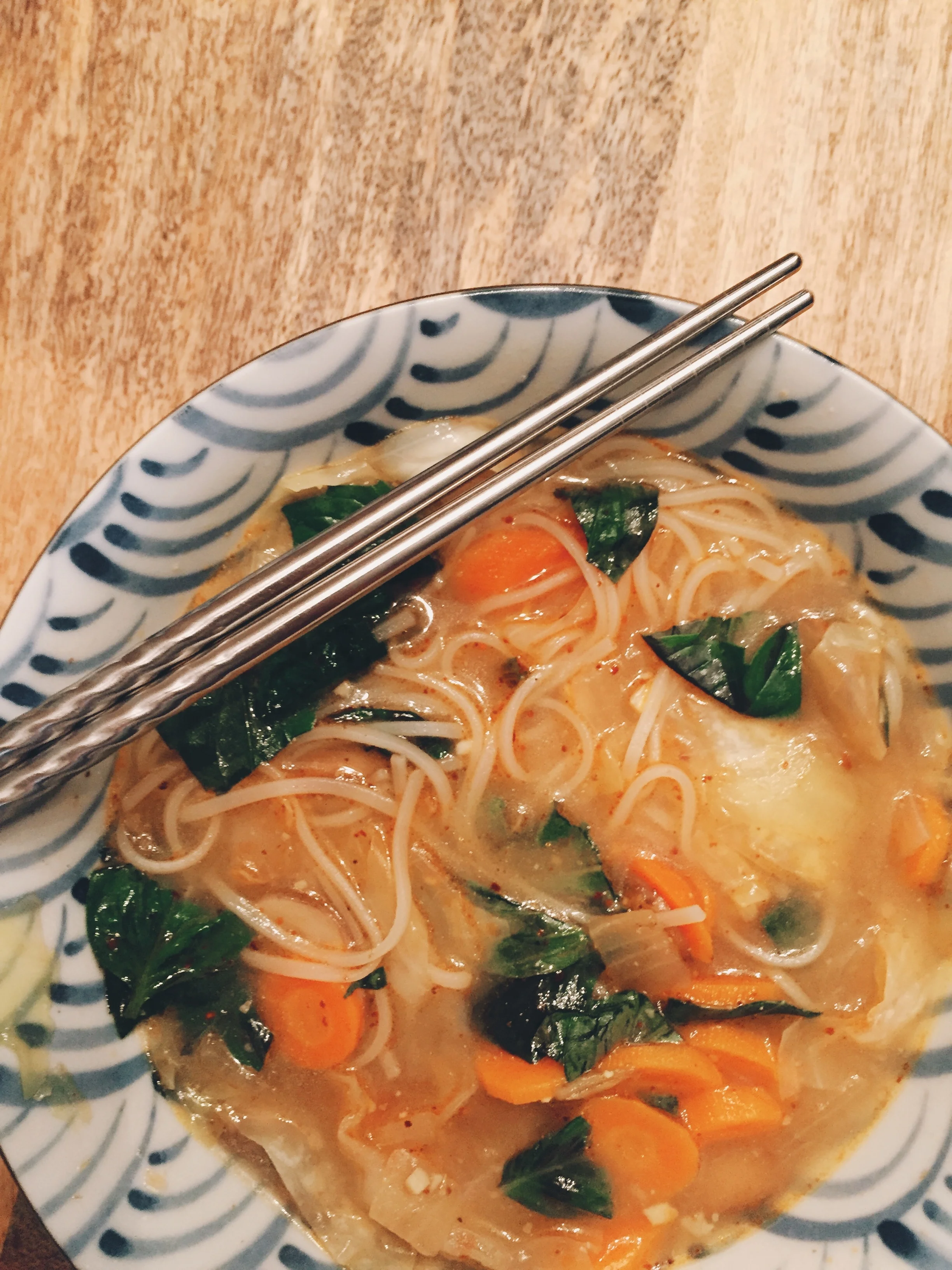 November was a somewhat depressing month. The weather also turned to rain and cold all day, every day. Lots of ups and downs with job searching and mid-life crisis realizations. But I learned how to make Asian flavor soup which was really good.