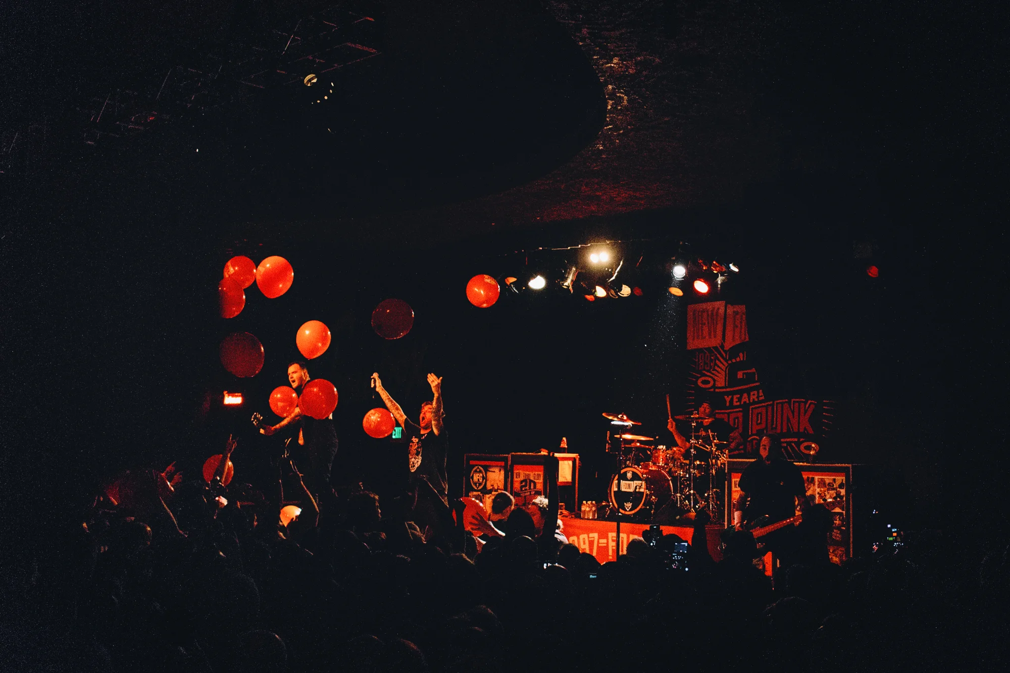 Got to see New Found Glory play their 20 years of of pop punk tour.