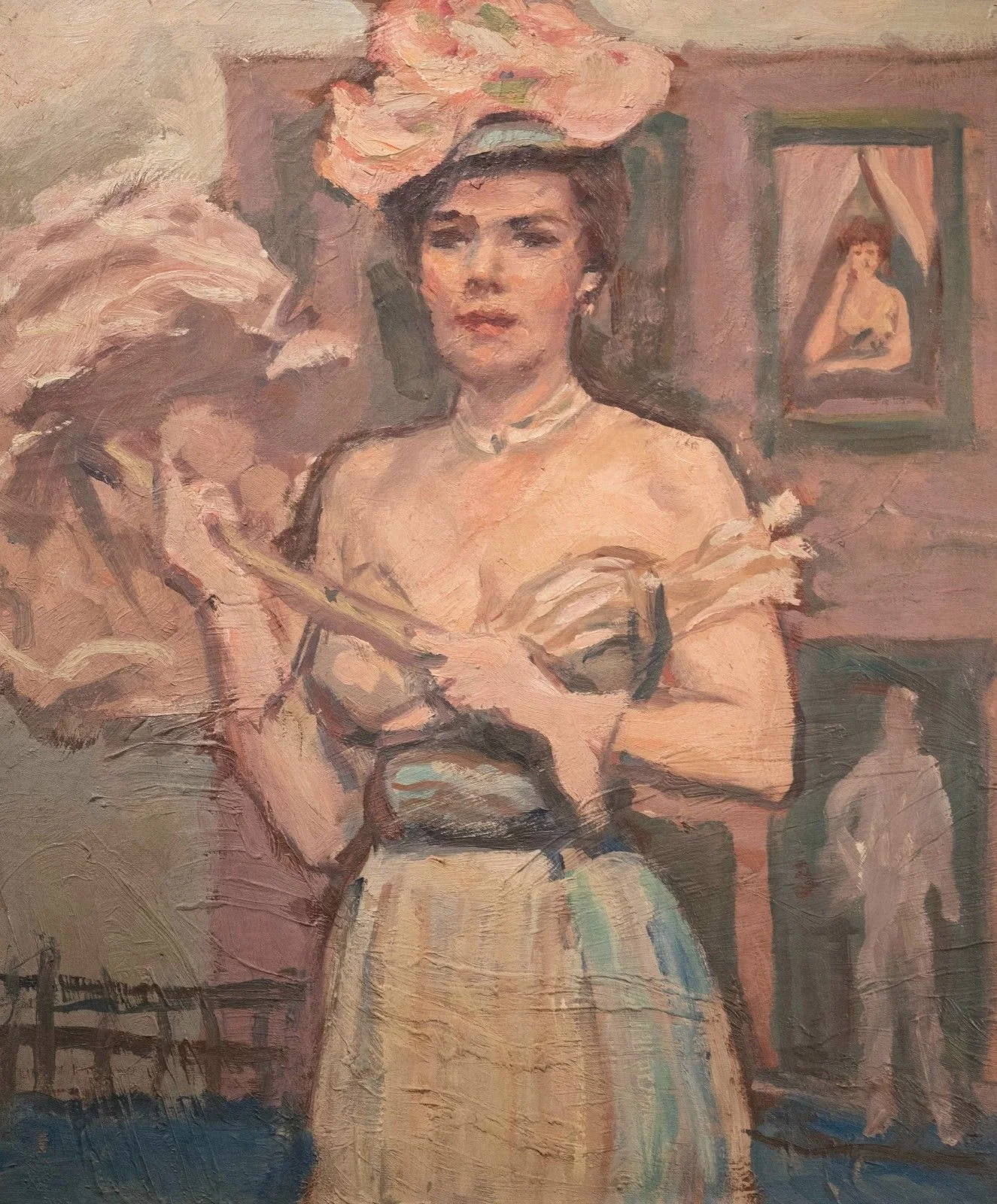 "The Beautiful Mistress" Oil Painting