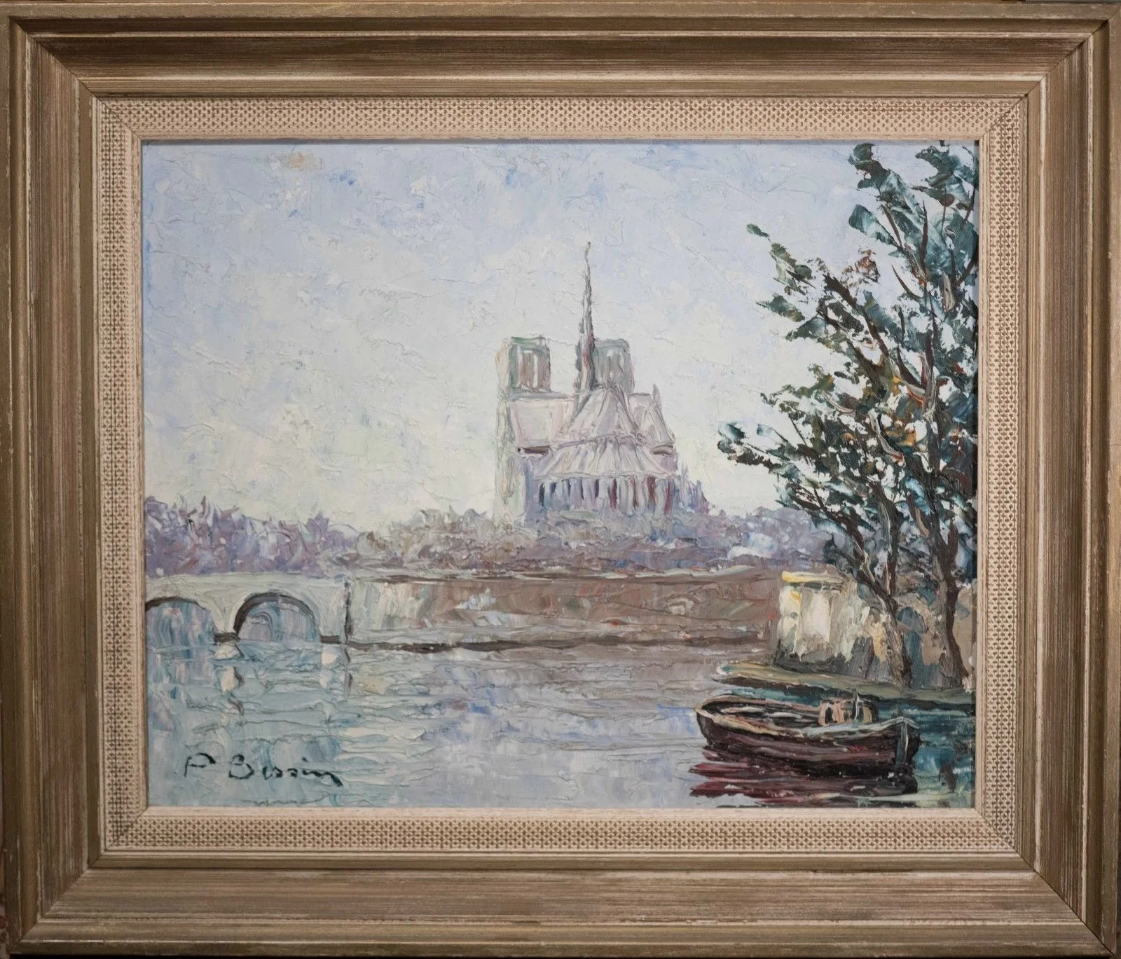 "Notre Dame" French Painting