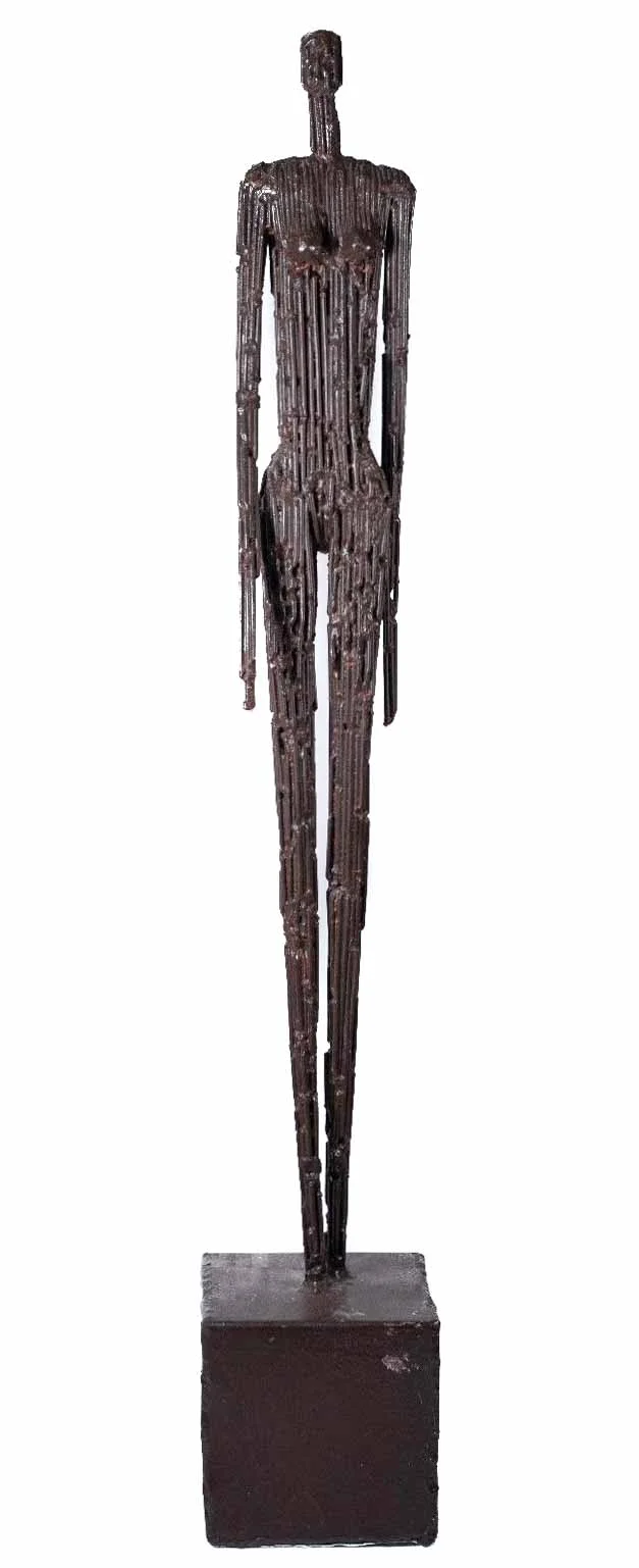 Mid Century Modern Abstract Female Statue