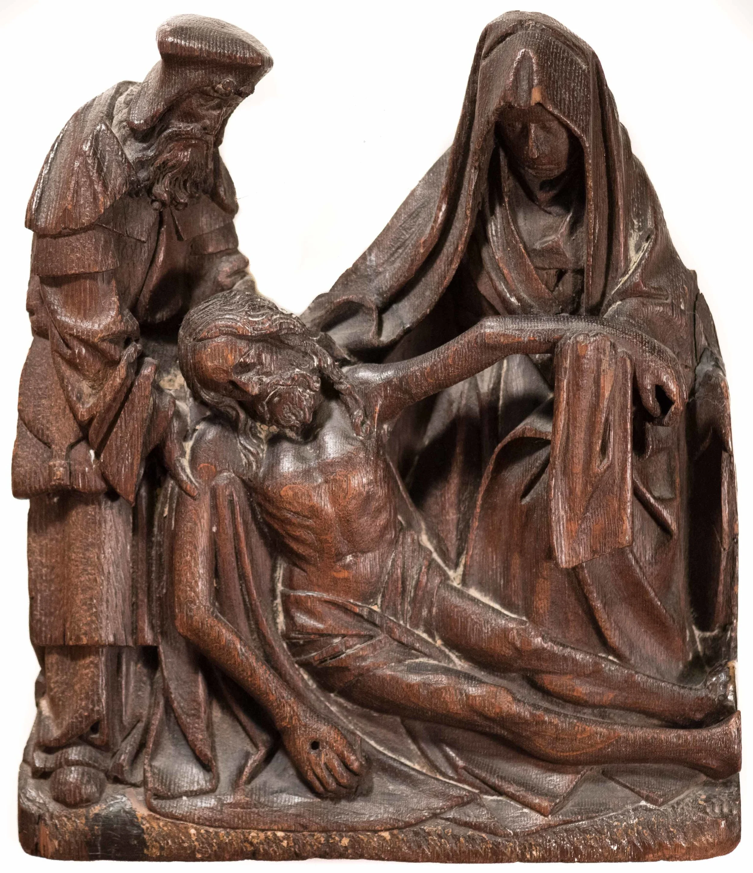 "Lamentation of Christ" Flemish Altarpiece, c. 1490-1500A.D.