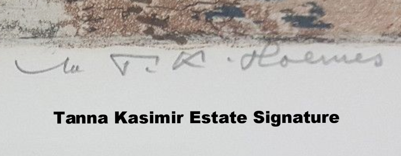 Tanna Kasimir Estate Signature