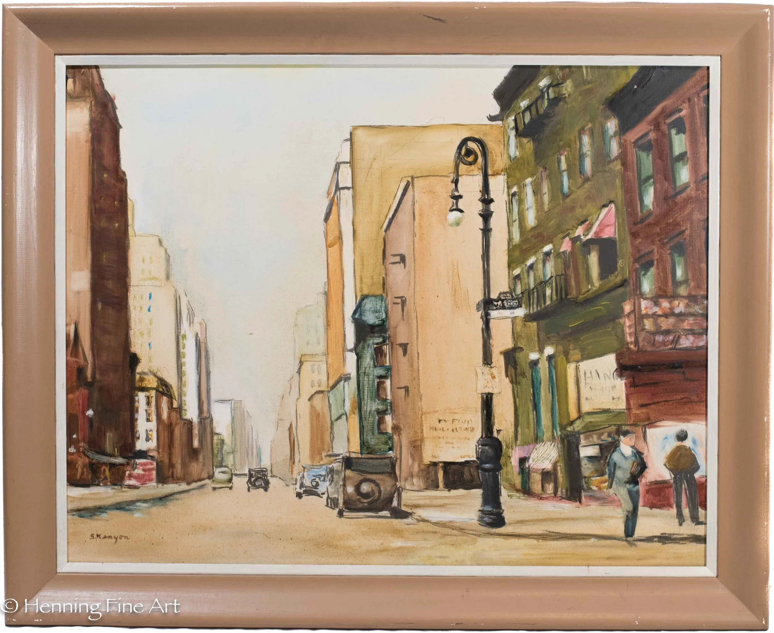 Early 20th Century Street Scene 1930's