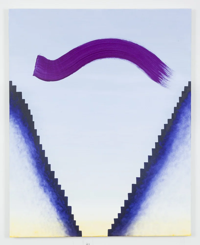 Untitled (Raised Eyebrow 1), Oil on Canvas, 60" x 48", 2015