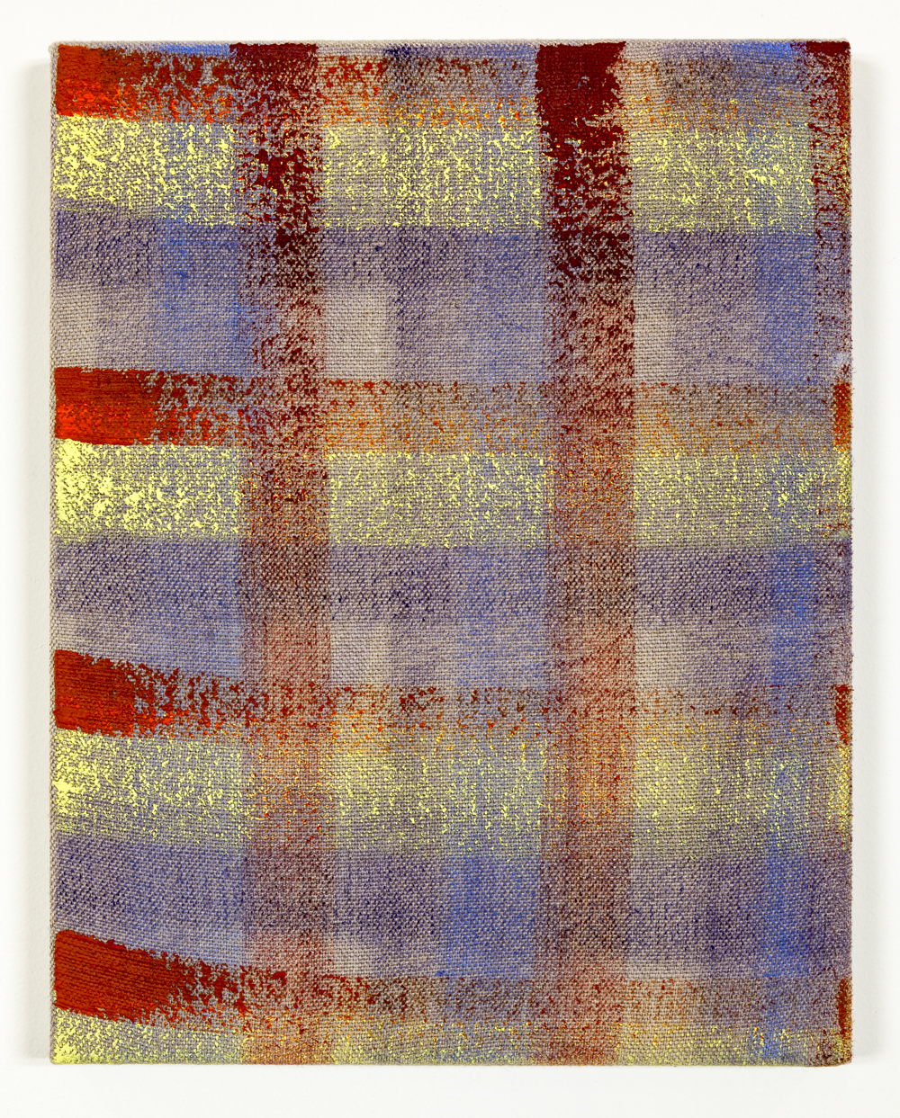 Untitled, Oil on unprimed linen, 14"x11", 2015