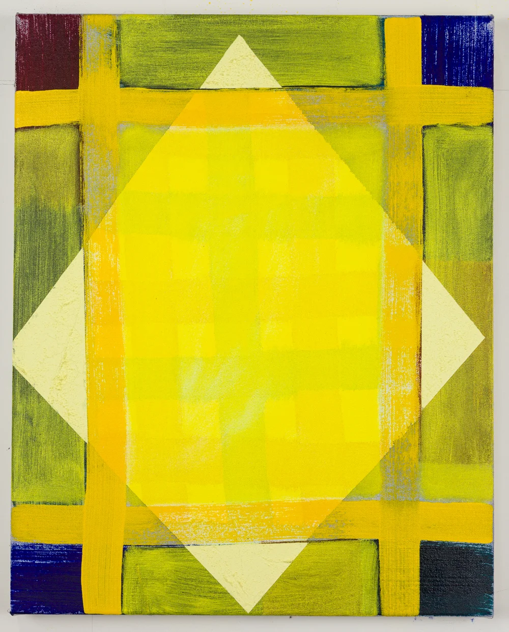 Untitled: Elevator Door, oil on canvas, 20" x 16", 2016