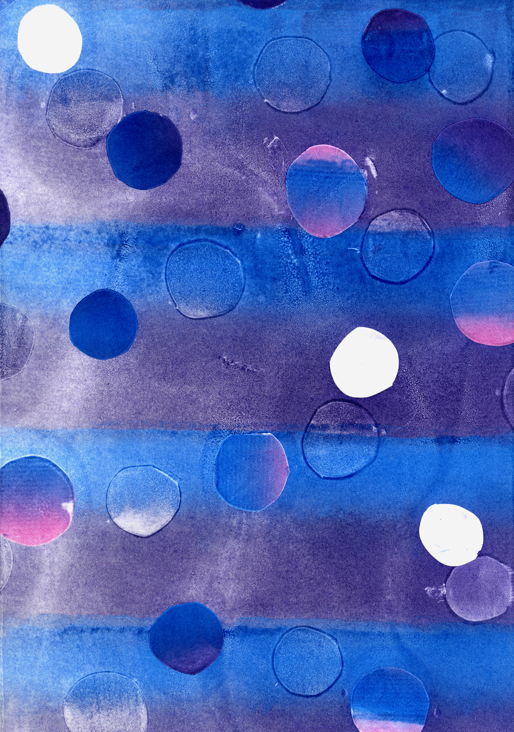 Untitled Purple/Blue Dots