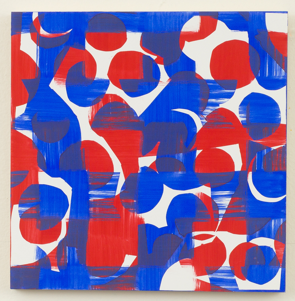 Untitled Red and Blue