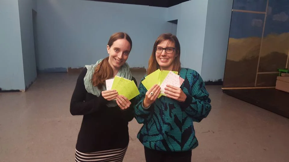 Courtney Kinnison and Emily Petersen ~ Co-Directors of "Miracle on 34th Street: The Play"