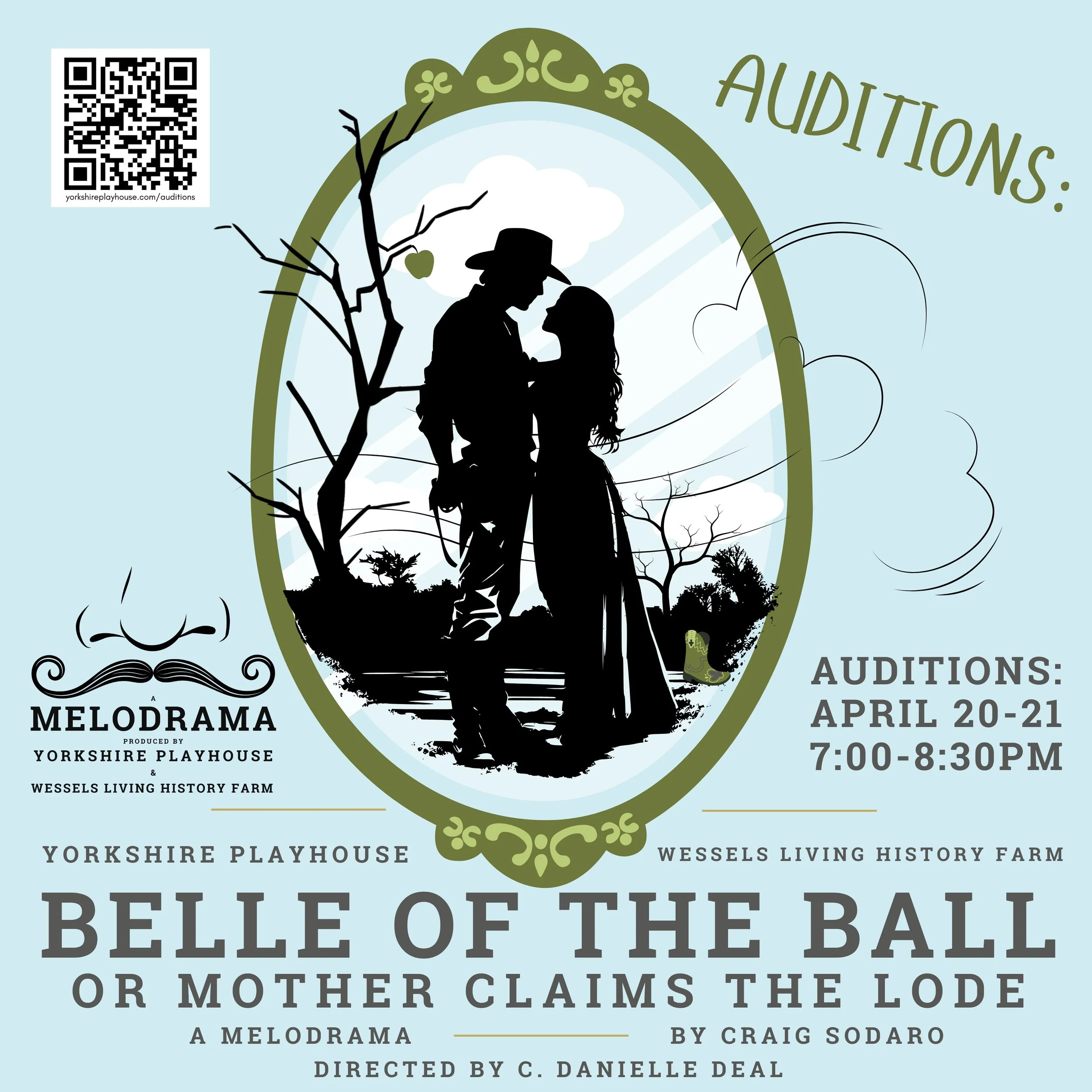 "Belle of the Ball" Melodrama Auditions 