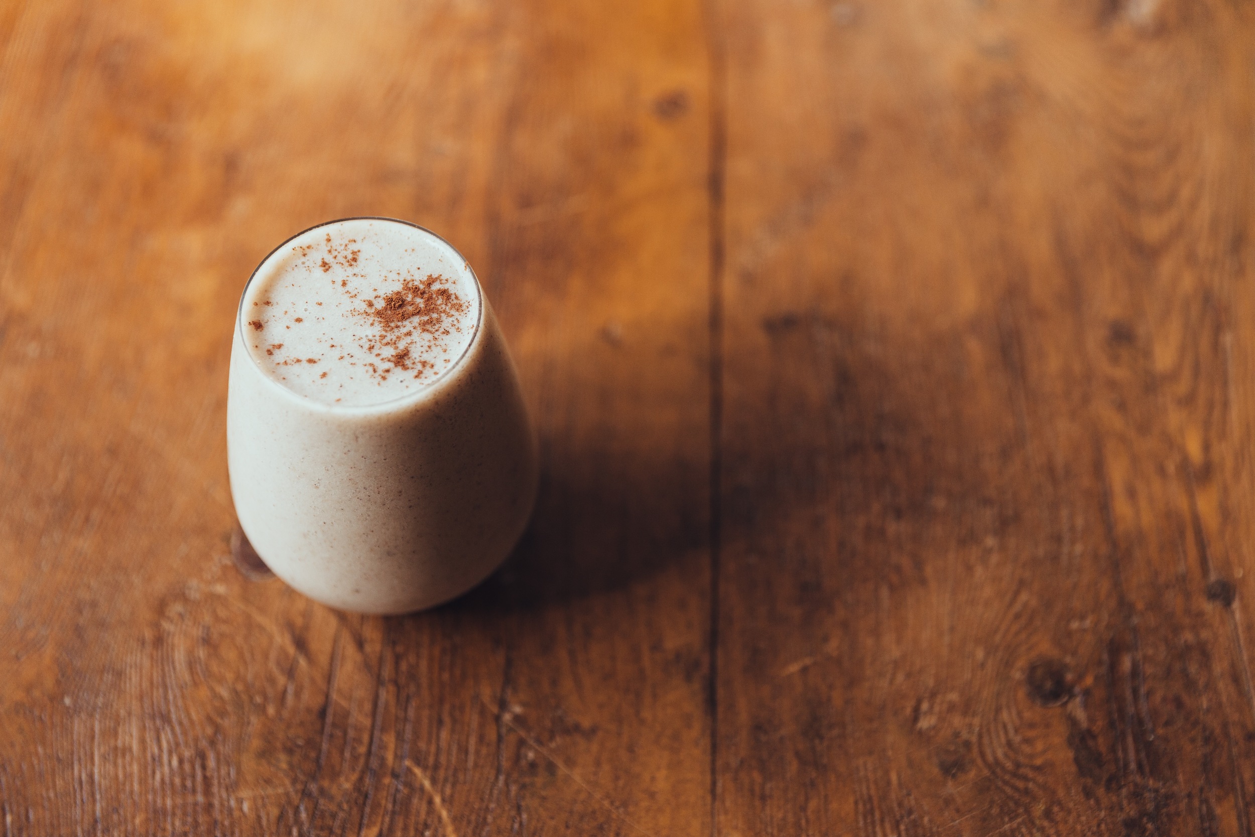 nutrition with chelsea — DairyFree Cinnamon Banana Smoothie
