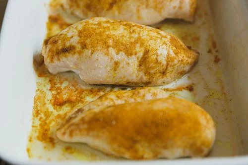 Cumin & Curry Baked Chicken Breast