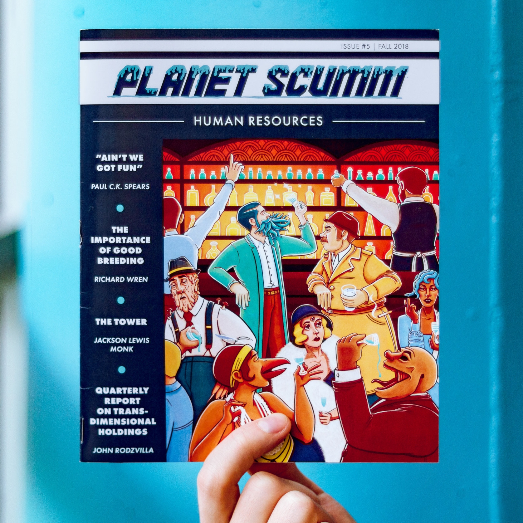 Planet Scumm Publication Design