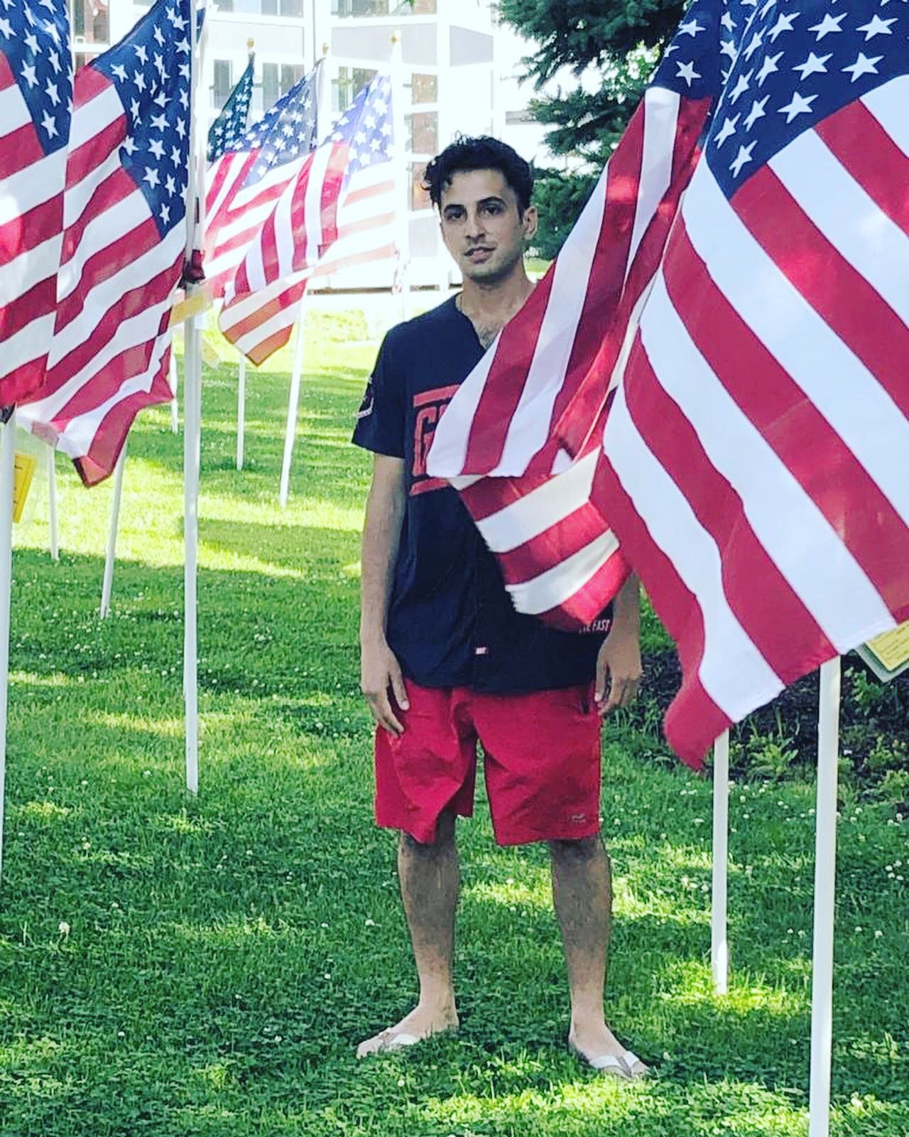 **Celebrates July 4th Once** 🇺🇸 
.
.
.
.
#july4th #independenceday #america #2021 #jaykila #youngbollywood