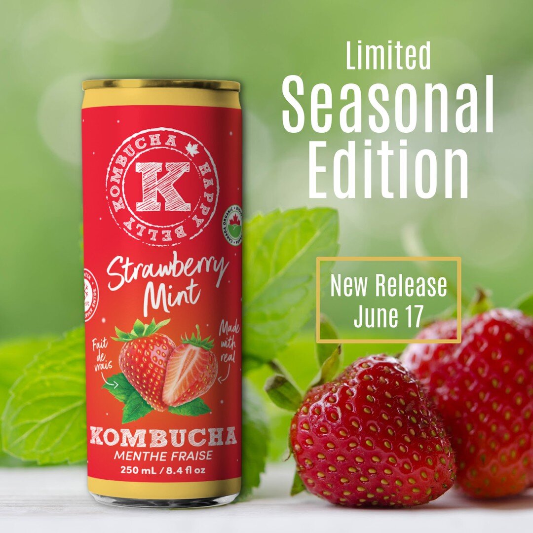 STRAWBERRY MINT KOMBUCHA is finally here!

Did someone day SUMMER?

Now that the weather is finally warming up, fresh strawberries and fresh mint are in season again! These two are a pair made in Kombucha Heaven. We have been busy brewing up a small 