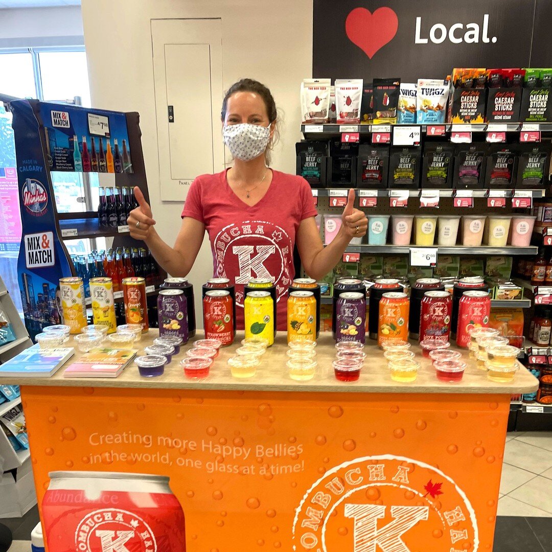 SAMPLING TODAY!

Come visit us at Westview CO-OP in Olds from 10AM - 2PM! 

Our kombucha is intentionally handcrafted with a commitment to quality, tradition, and creating deliciously satisfying flavours to suit every palate. If you haven't tried Hap