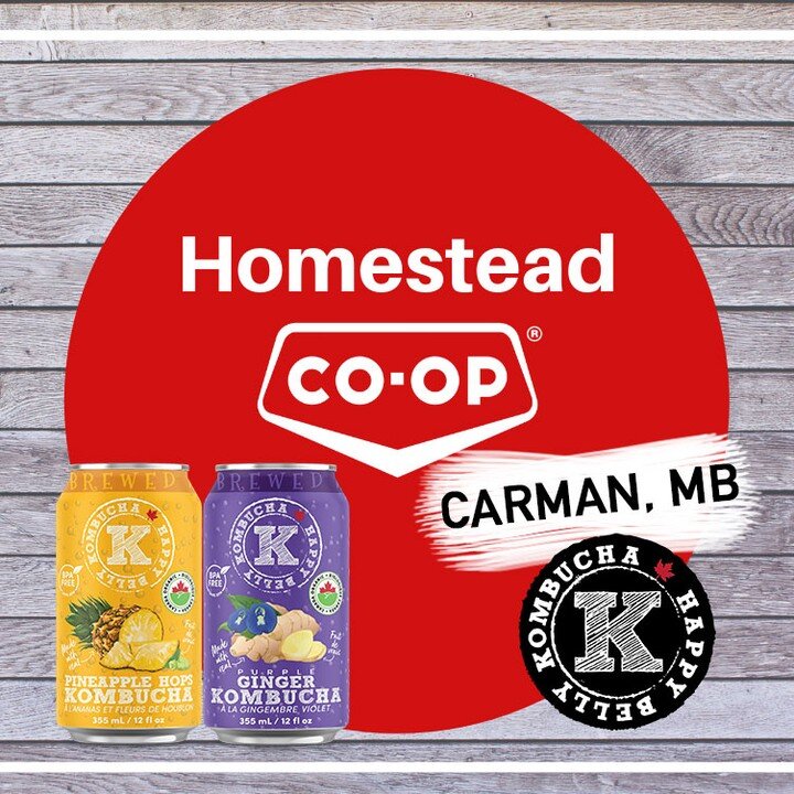 We are excited to announce that HAPPY BELLY KOMBUCHA is now available at Homestead Co-op in Carman!

#kombucha #happybellykombucha #ketokombucha #homesteadcoop #supportlocal