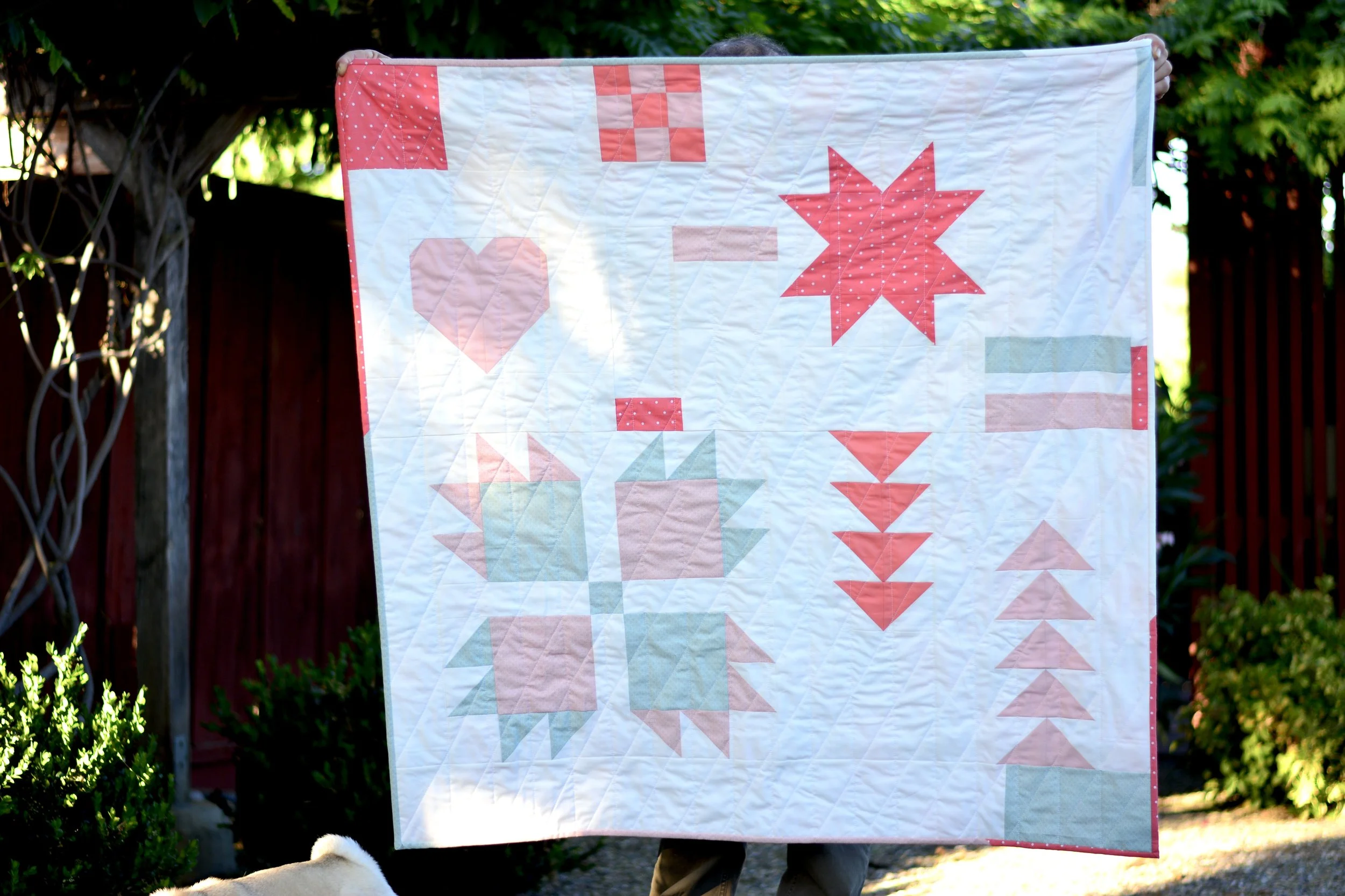 IMPROV SCRAPPY QUILT 