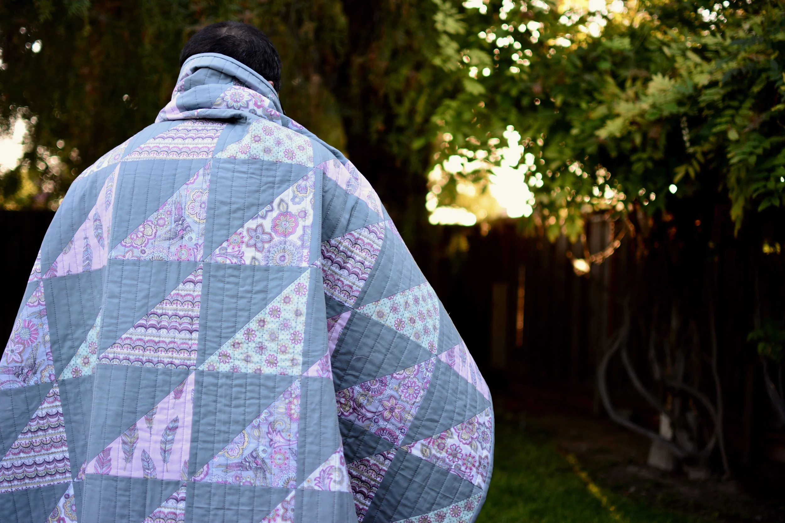 Half Square Triangle Quilt 