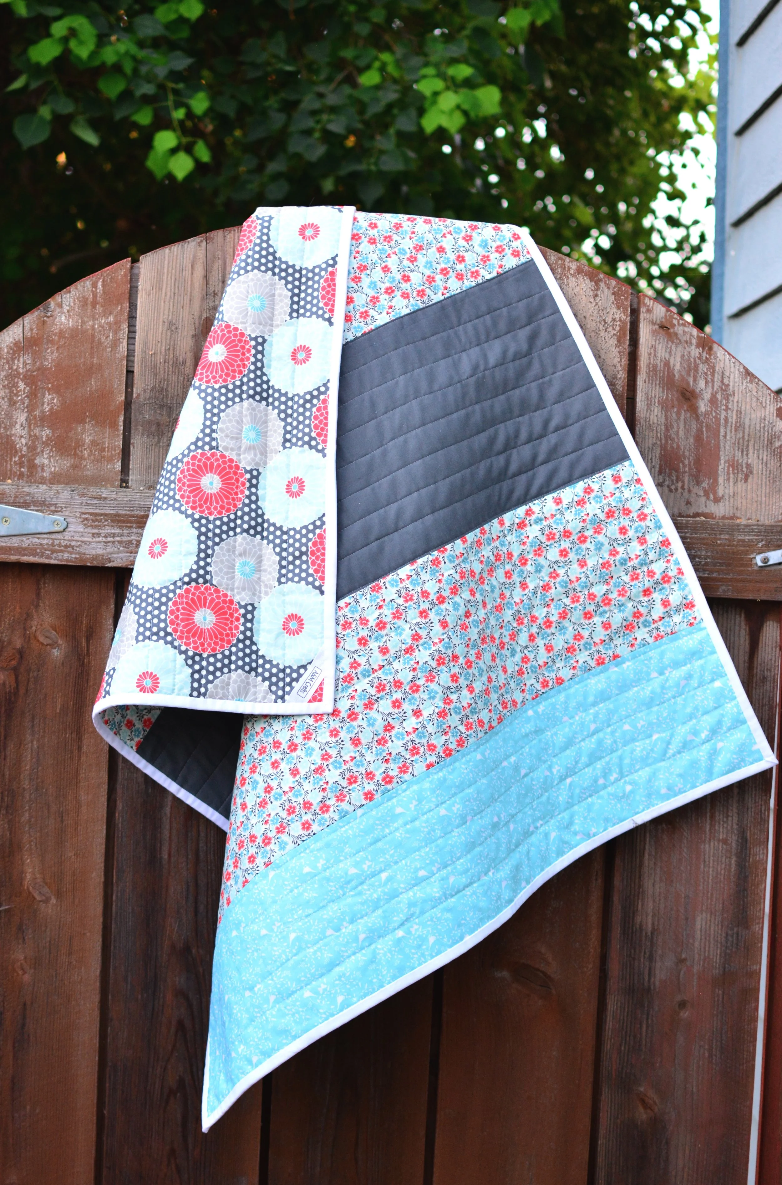 Stripes Quilt - A Quilt for Mona