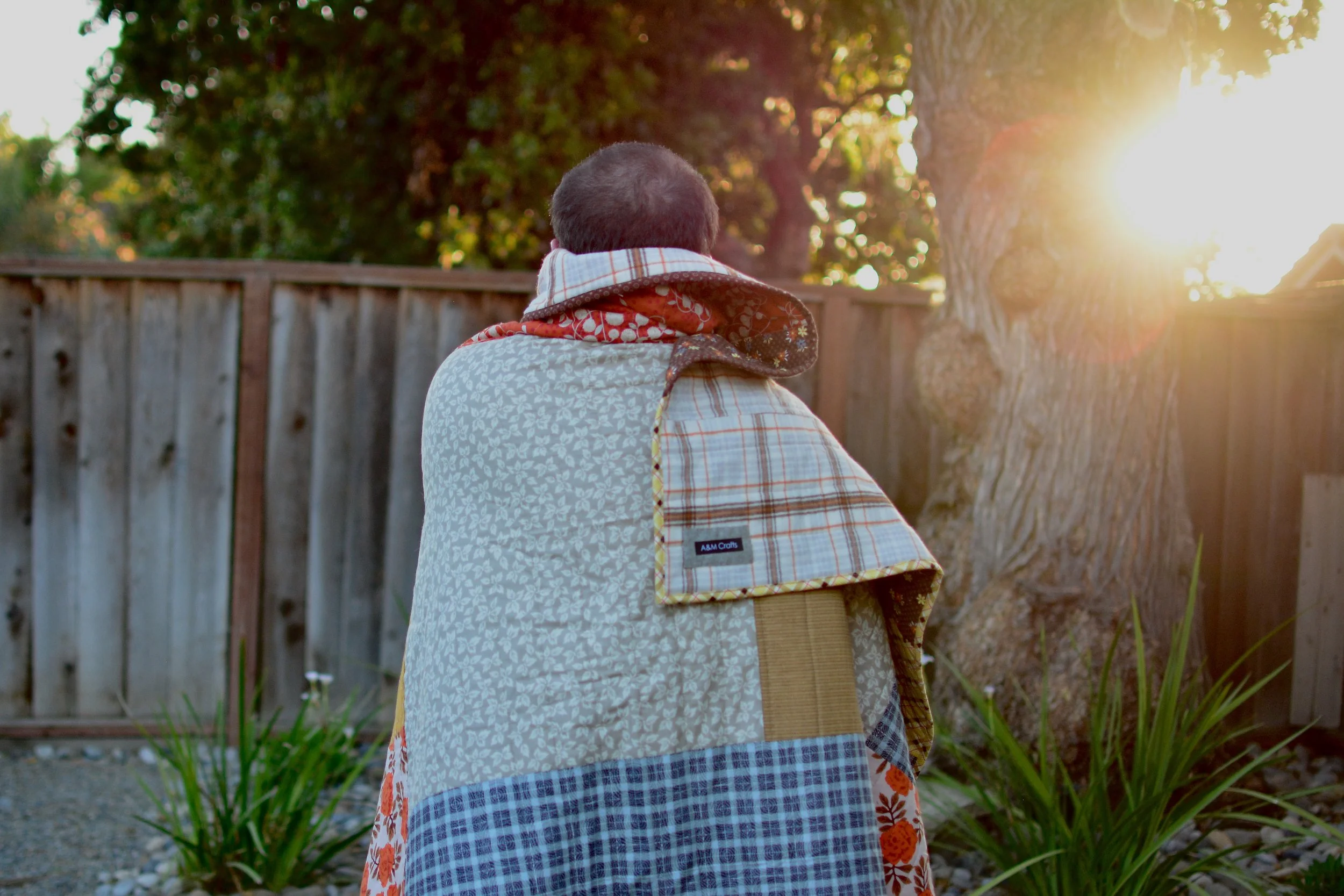 SCRAPPY IMPROV QUILT 