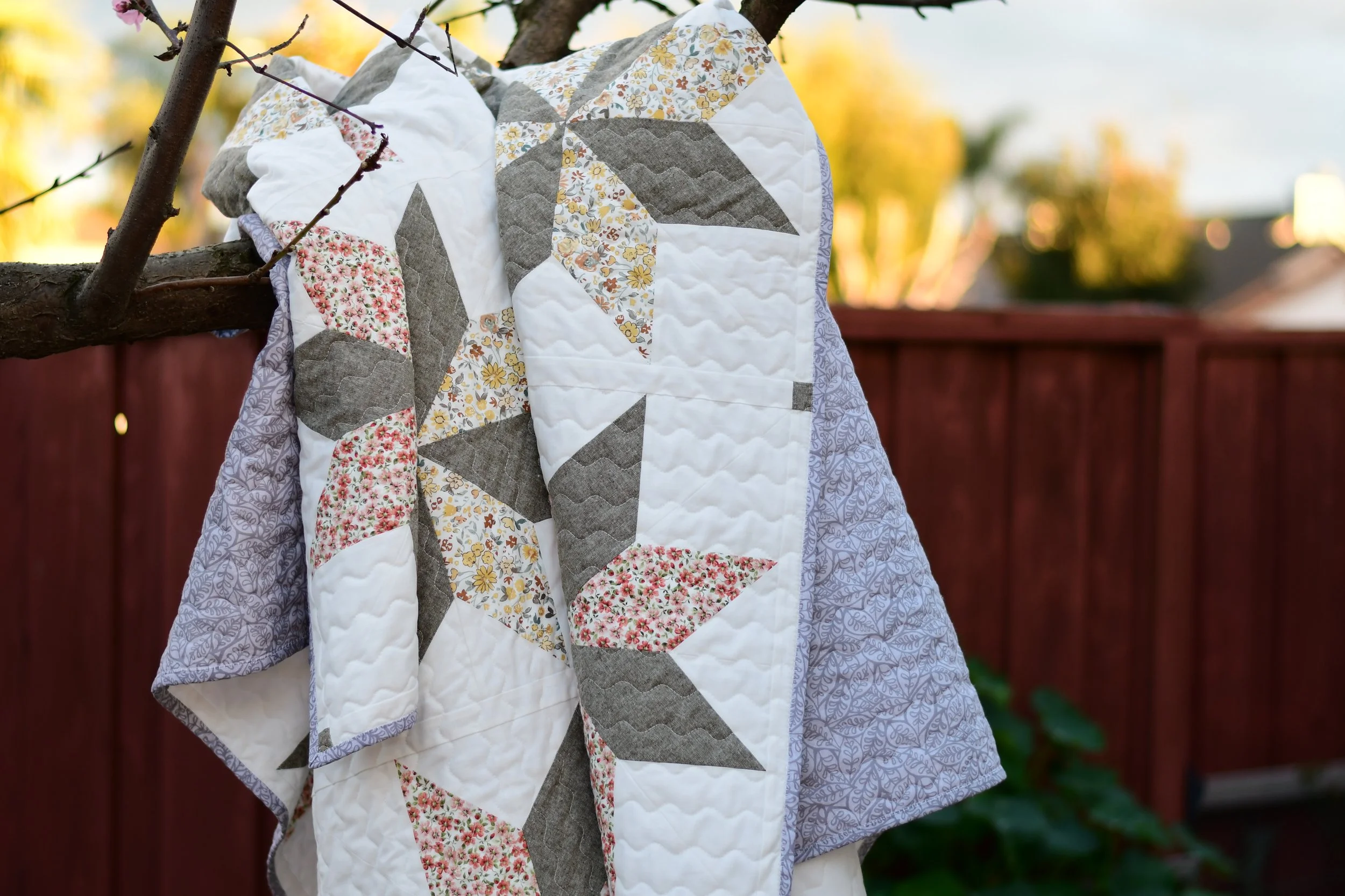 Eight Point Star Quilt 