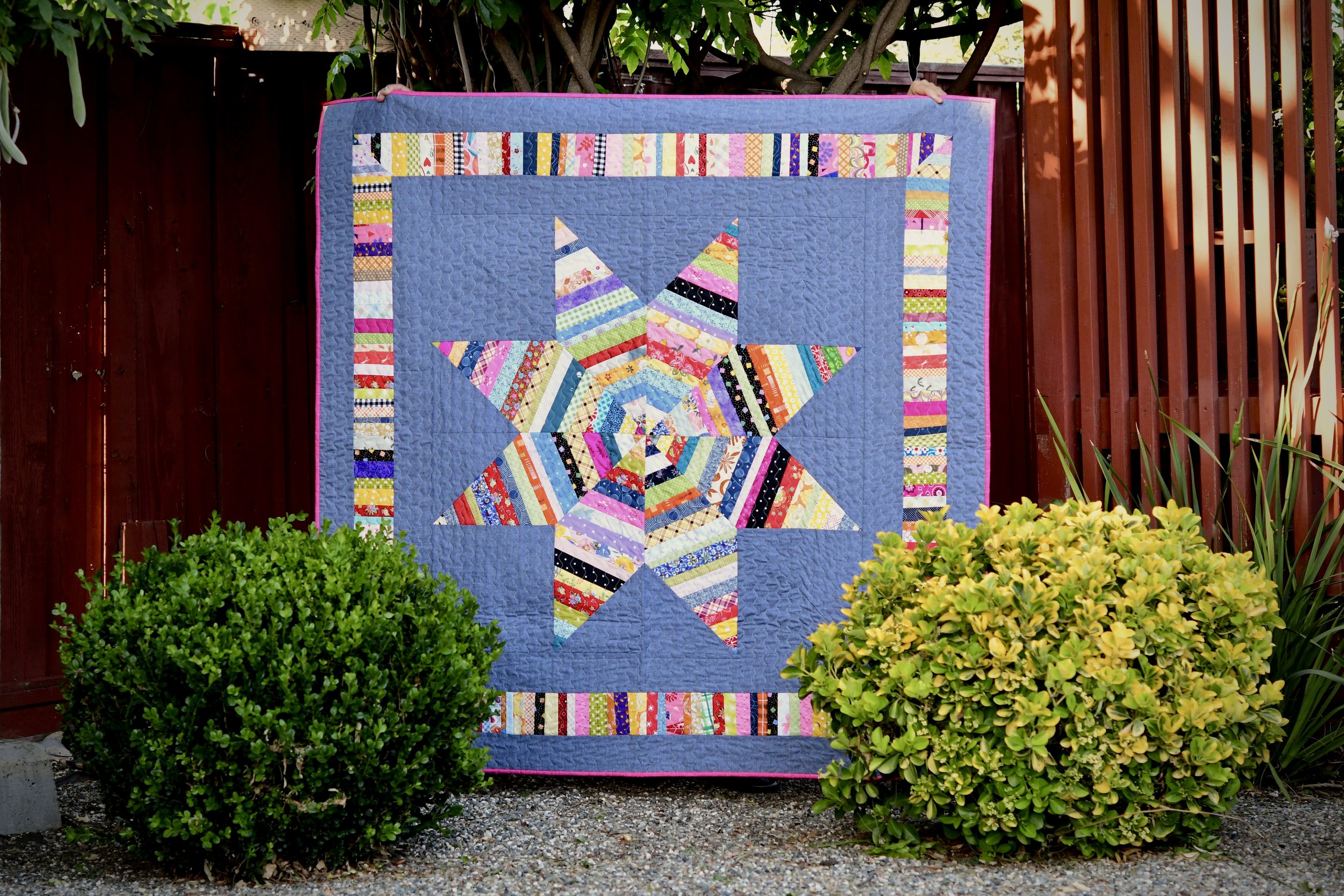 SCRAPPY LONE STAR QUILT II