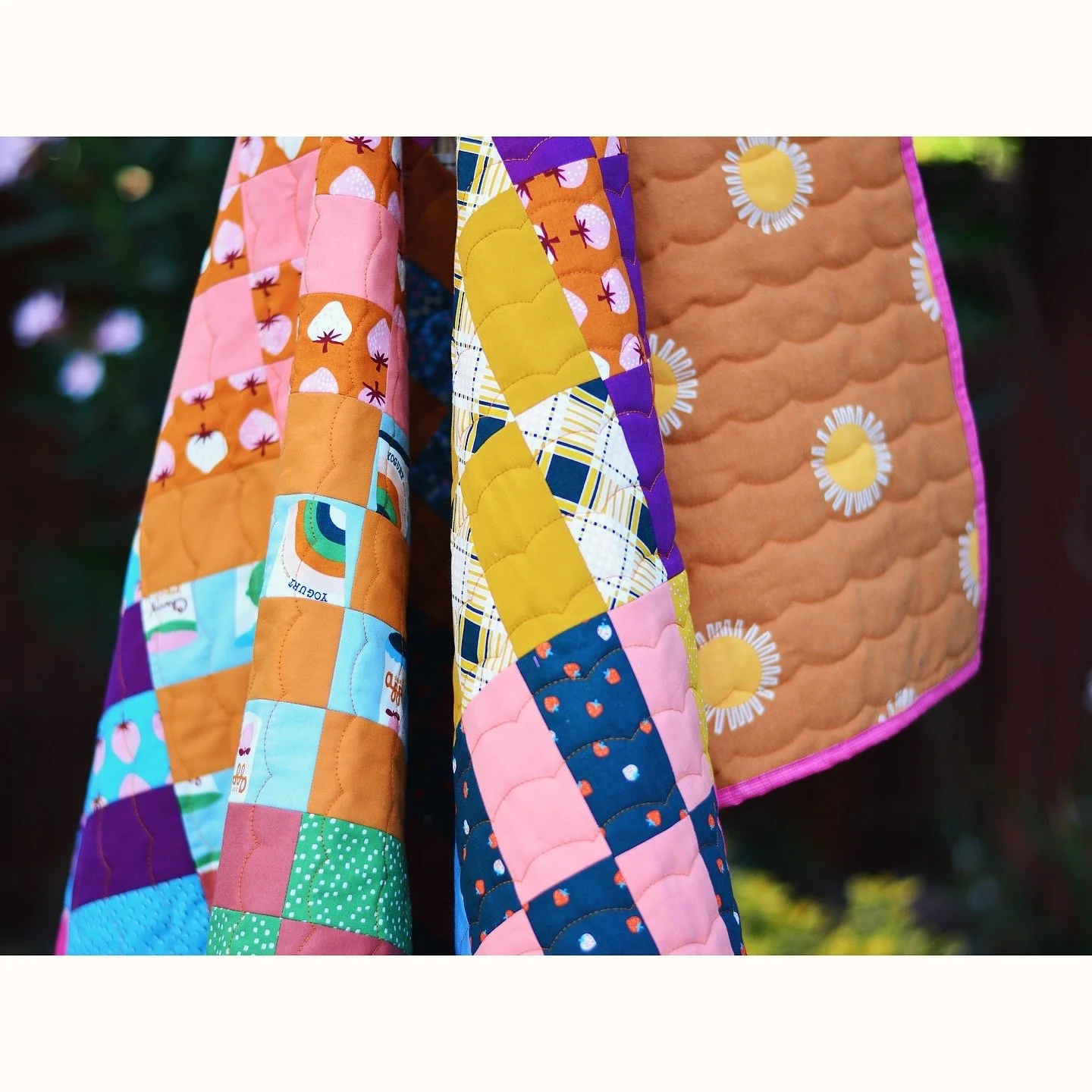 STRETCHED 16 PATCH QUILT 