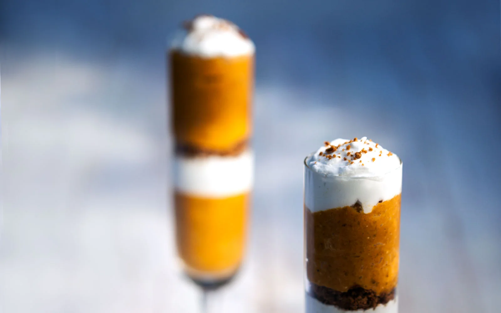 Pumpkin Pie Parfait with Coconut Whipped Cream // Natural Girl Modern World // Vegan
