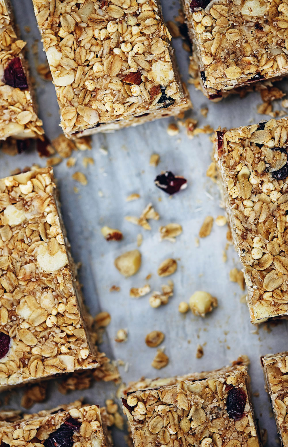 White Chocolate Macadamia Nut Granola Bars // Natural Girl Modern World // Gluten Free