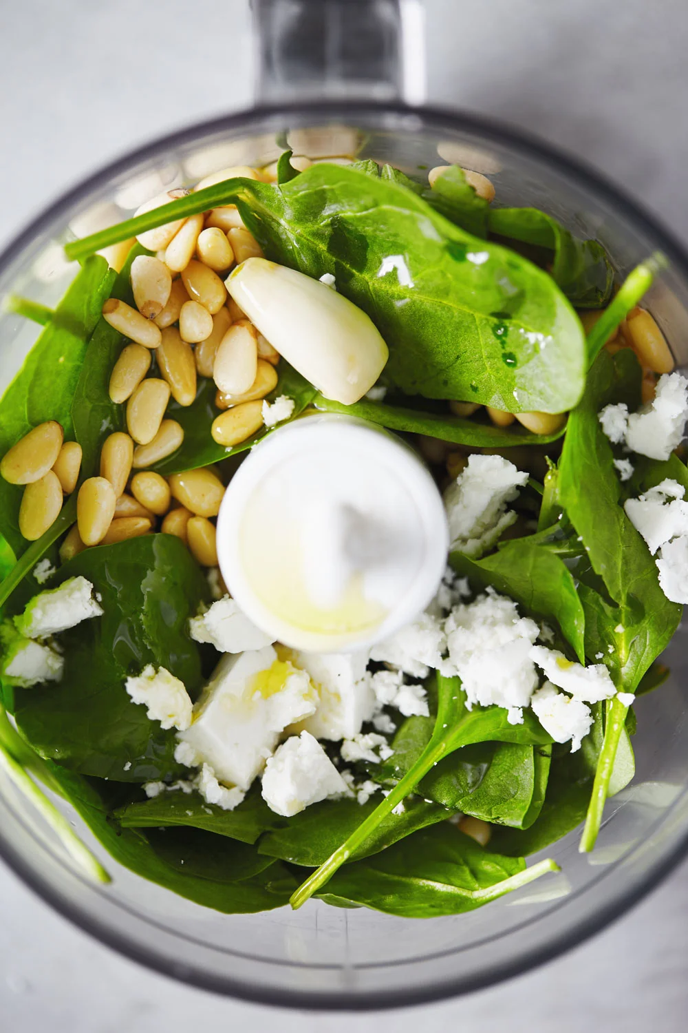 Grain Bowl with Spinach and Feta Pesto // Natural Girl Modern World