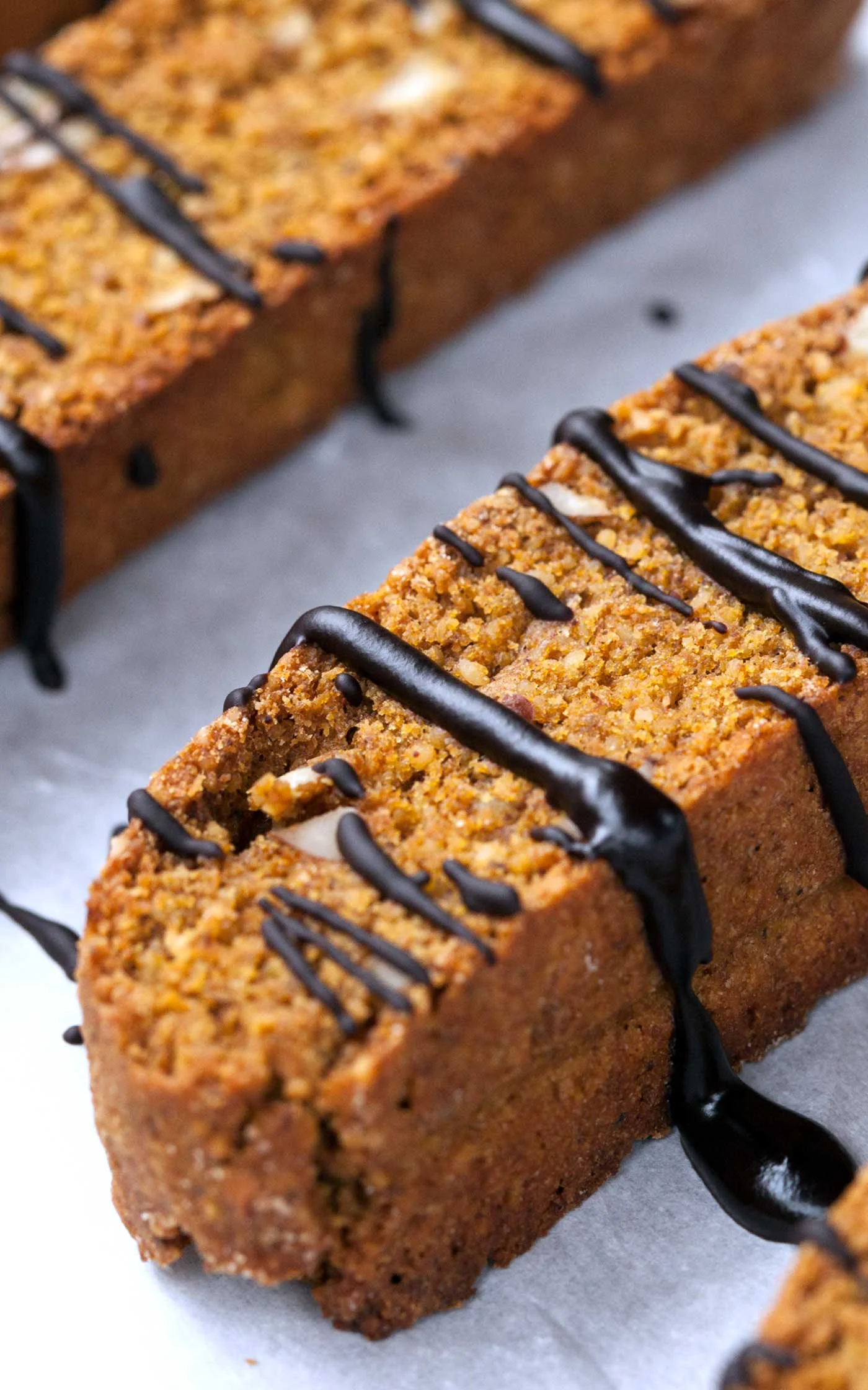 Pumpkin Pecan Biscotti // Natural Girl Modern World // Vegan