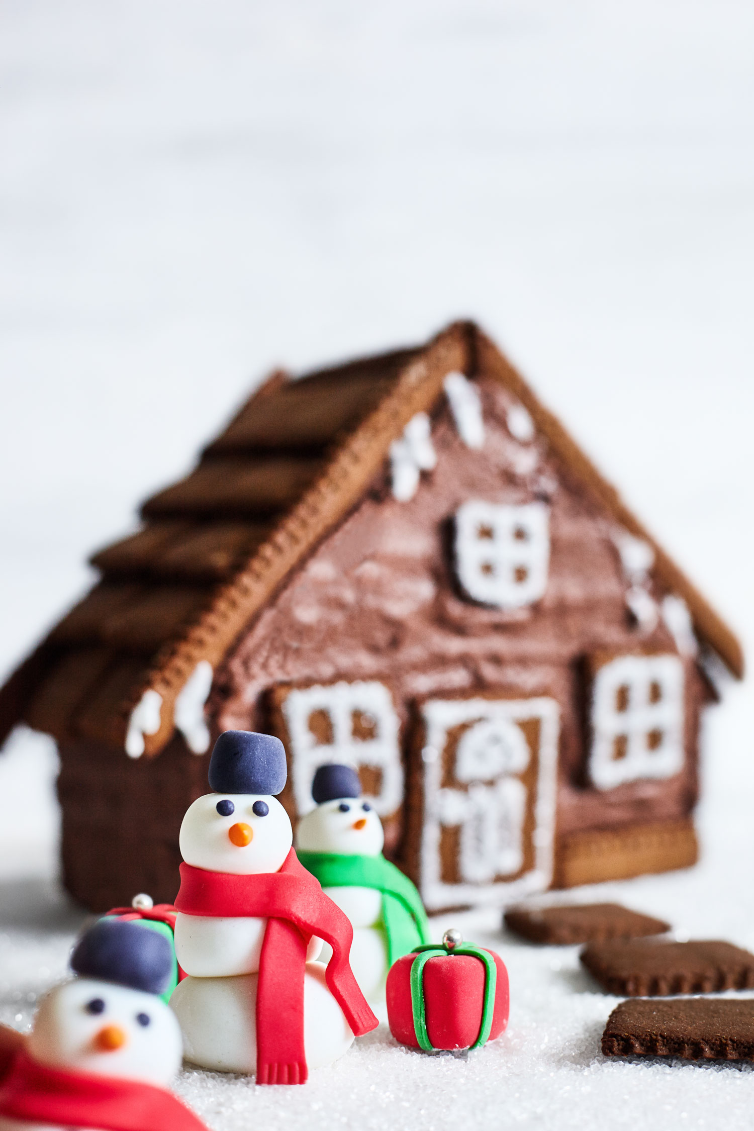 Gingerbread Cake House // Natural Girl Modern World // Vegan