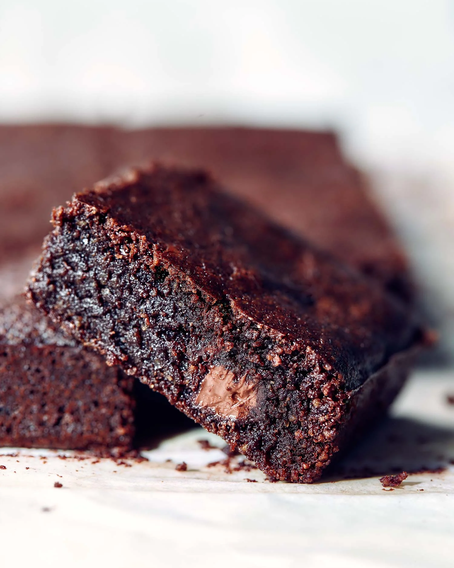 Easy Gluten Free Fudge Brownies | Evergreen Kitchen | Vegan & Gluten Free