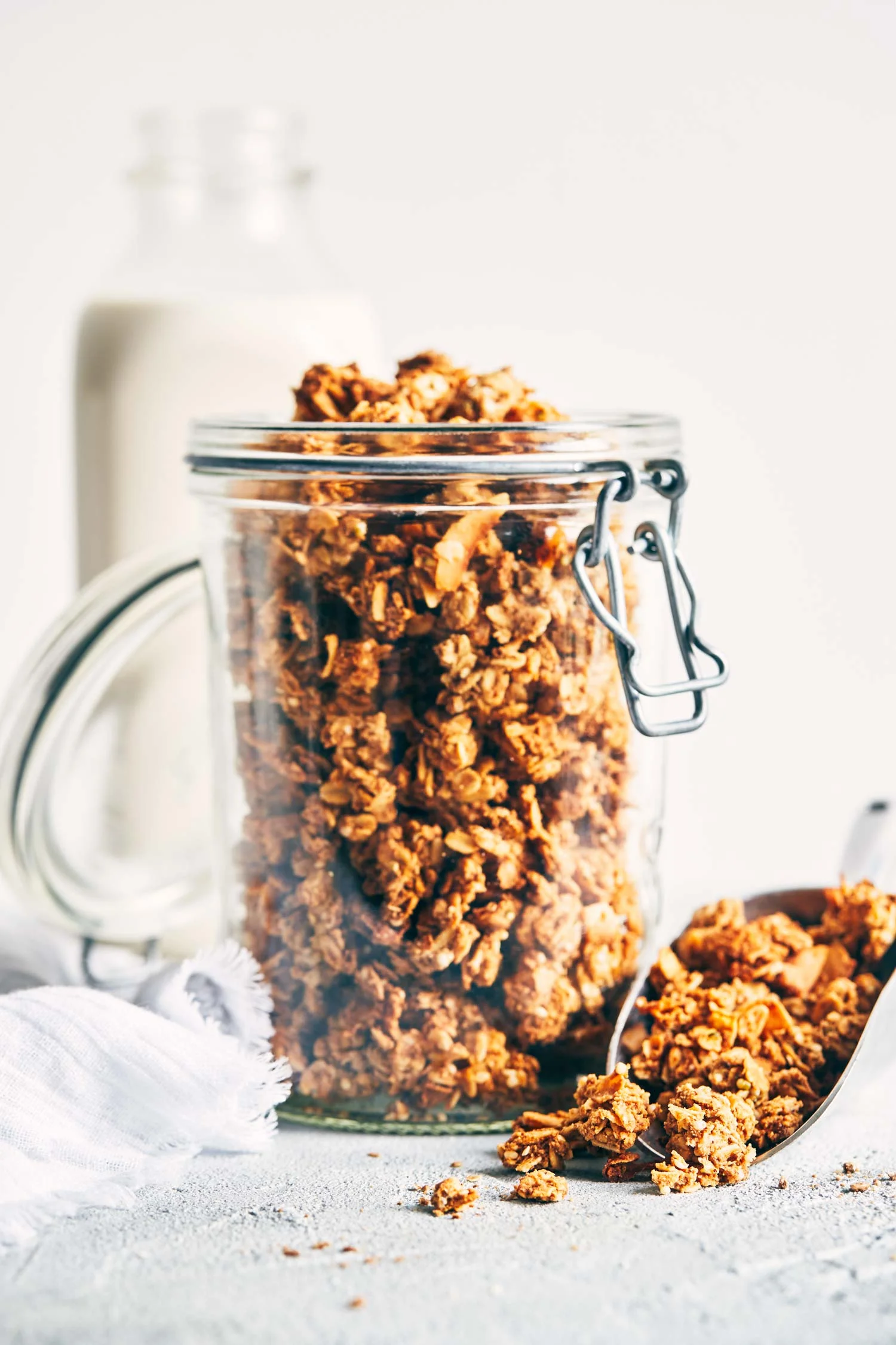 Easy Nut Pulp Granola | Evergreen Kitchen | Vegan & Gluten Free