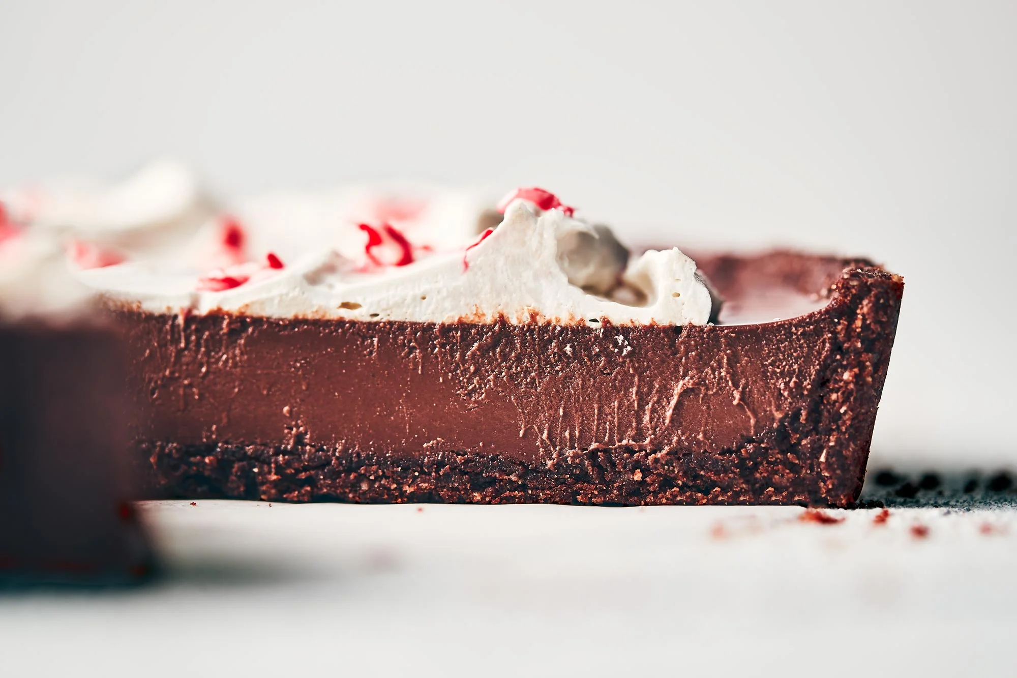 Vegan Chocolate Peppermint Tart | Evergreen Kitchen | Vegan, Gluten Free