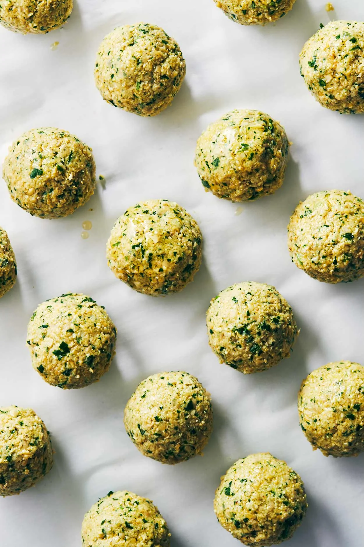 Oven Baked Falafel | Evergreen Kitchen | Vegan & Gluten Free