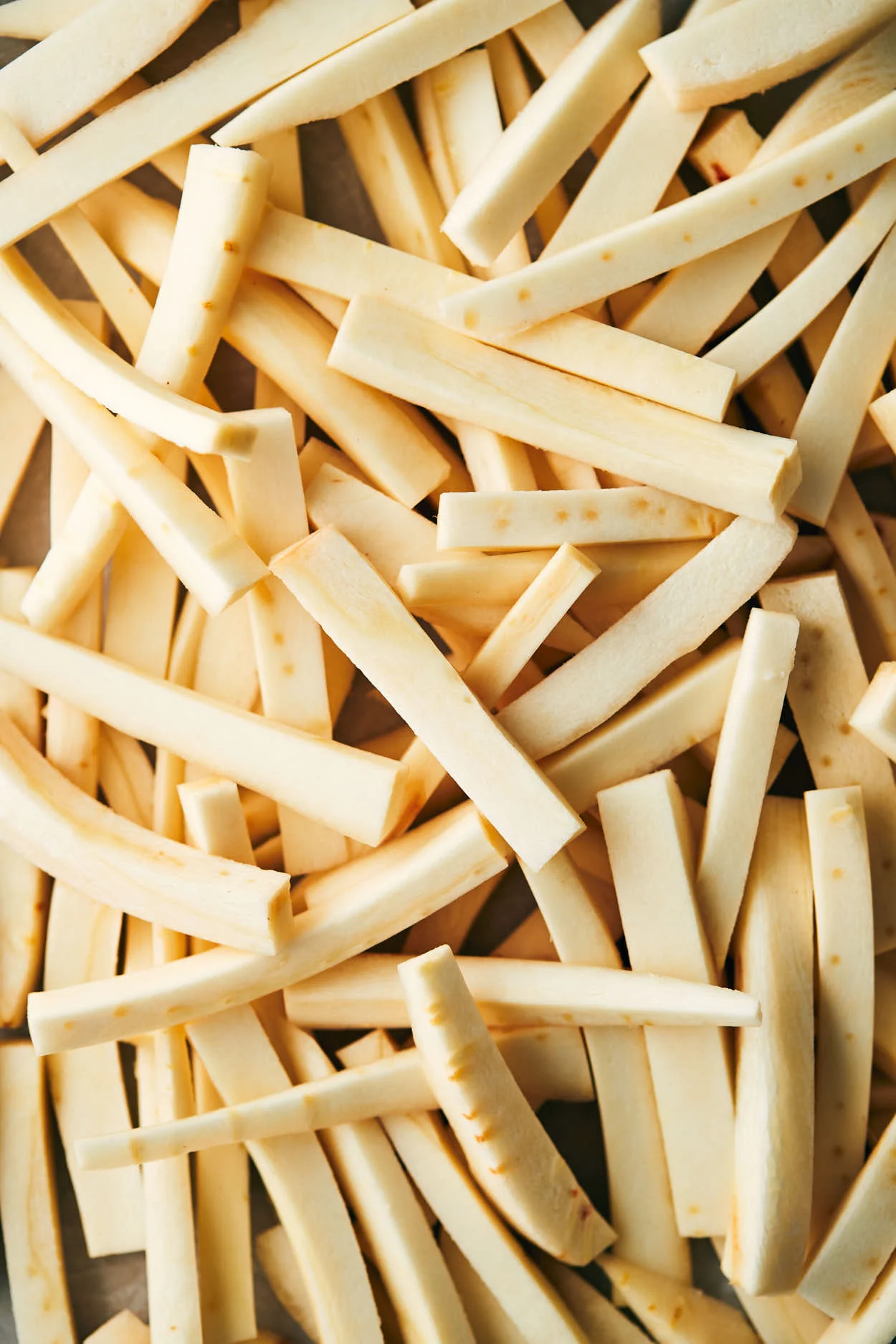Parsnip Shoestring Fries | Evergreen Kitchen | Vegan, Gluten Free