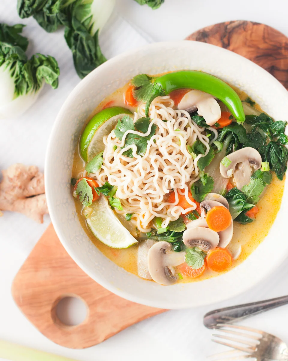 Thai Lemongrass Coconut Soup