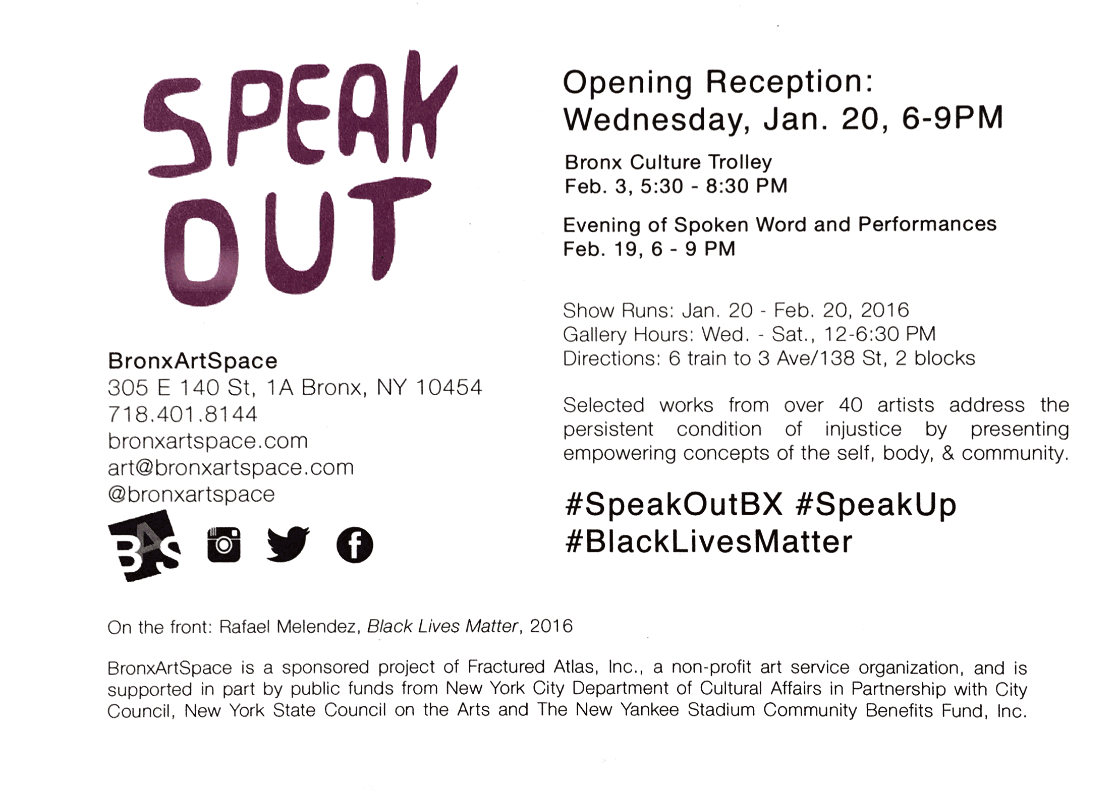 Speak Out