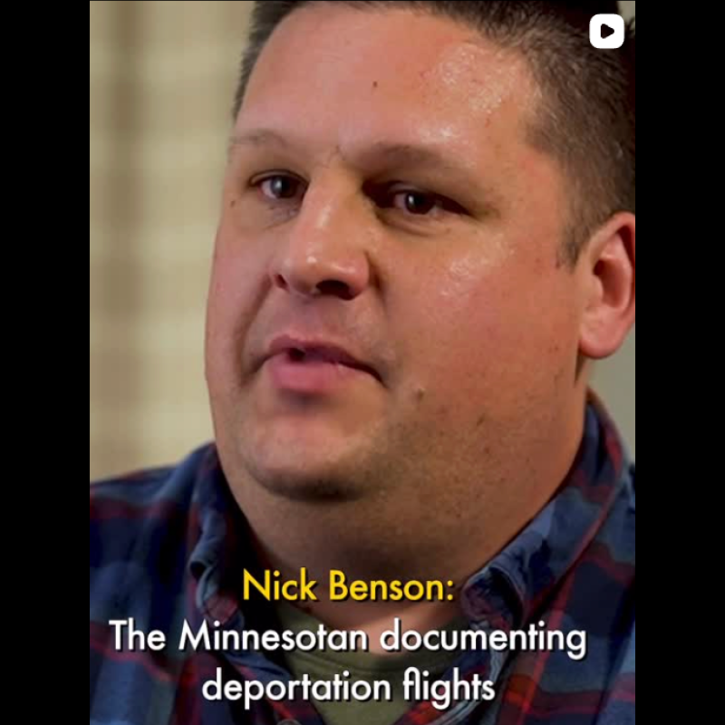  Trump's federal agents kidnapped Minnesotans and shipped them off in metal chains and shackles. Kids went home from school and found out that their parents had disappeared. This is the devastating reality that Trump and conservatives applauded. 
