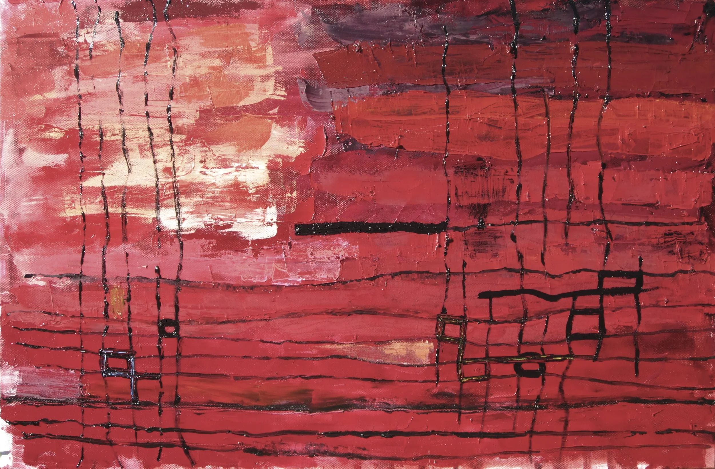 red painting (30"x24")